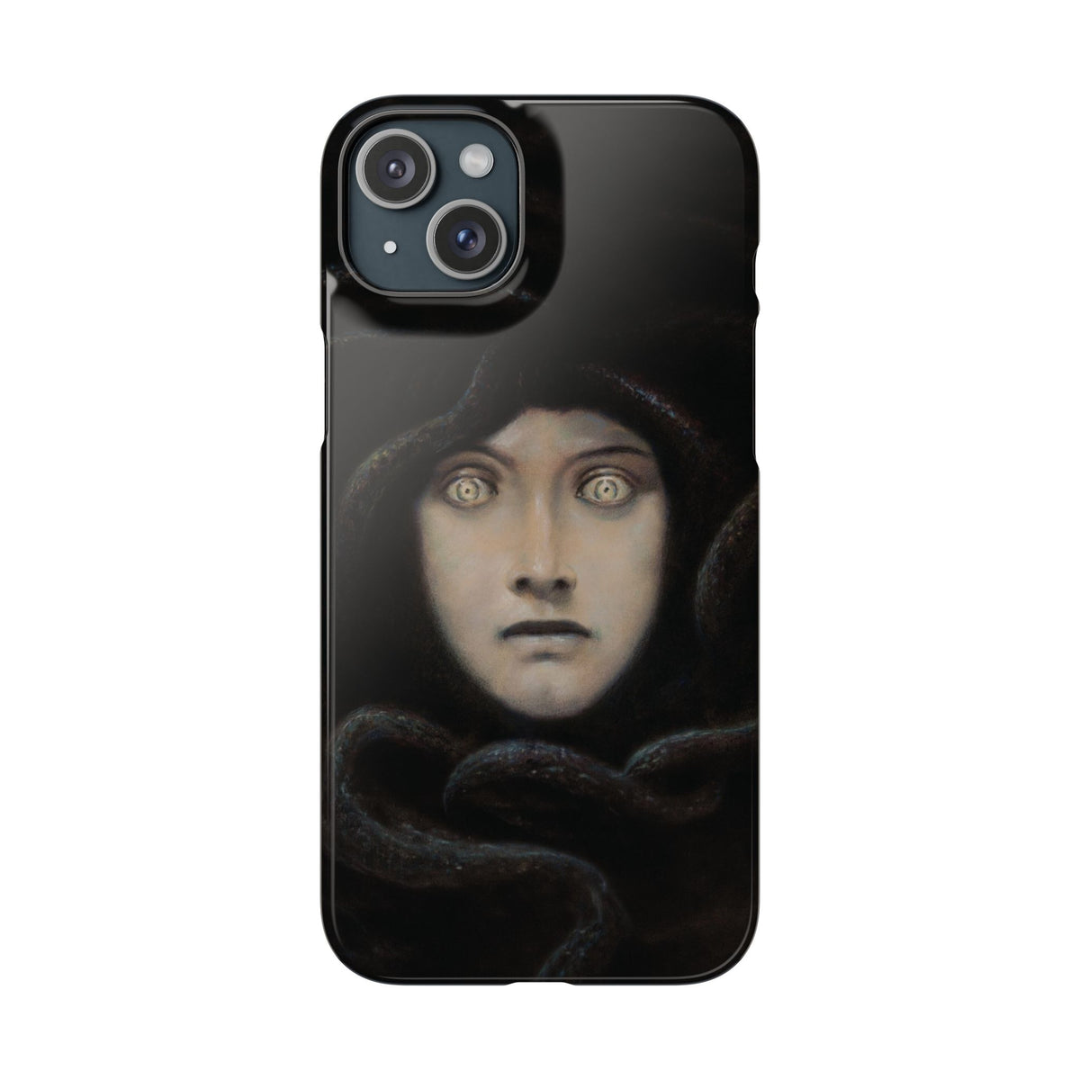 Head of Medusa by Franz von Stuck - iPhone Slim Case