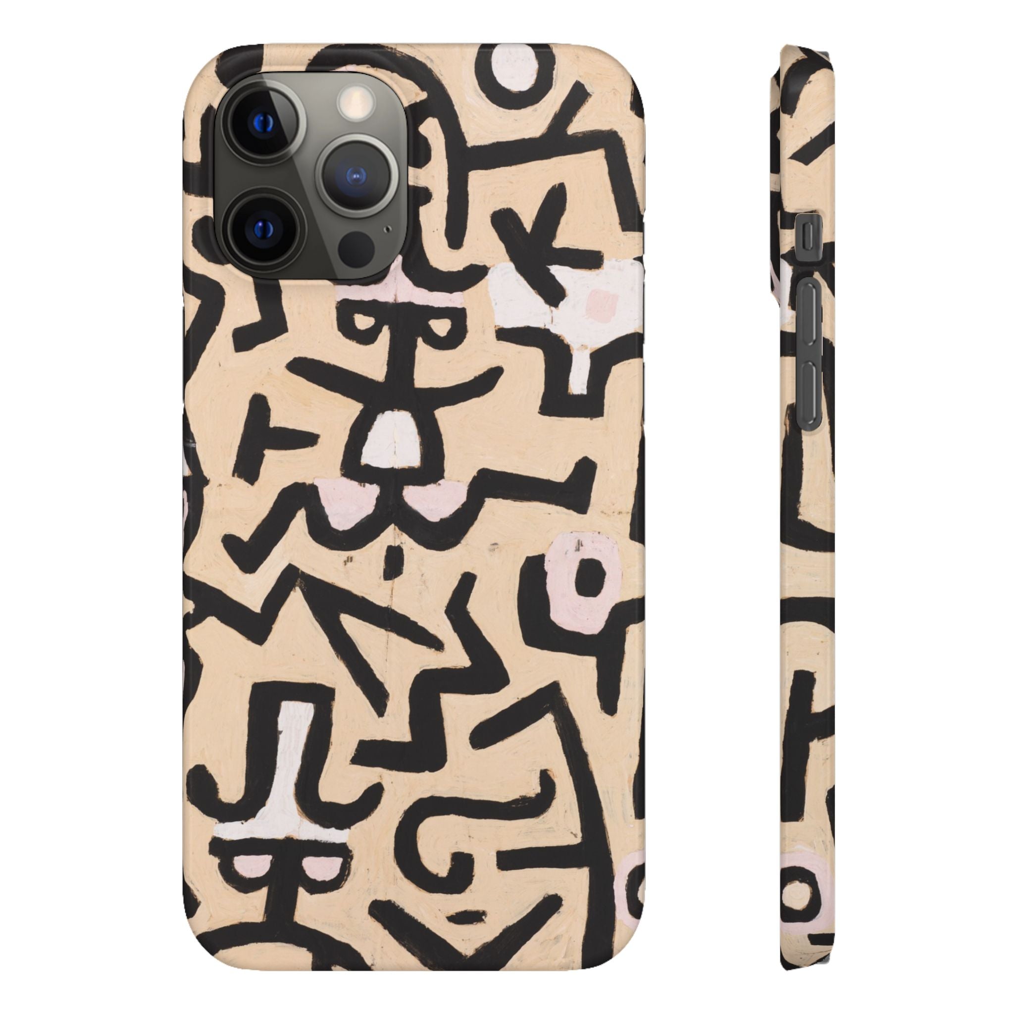 Comedians' Handbill by Paul Klee - iPhone Slim Case
