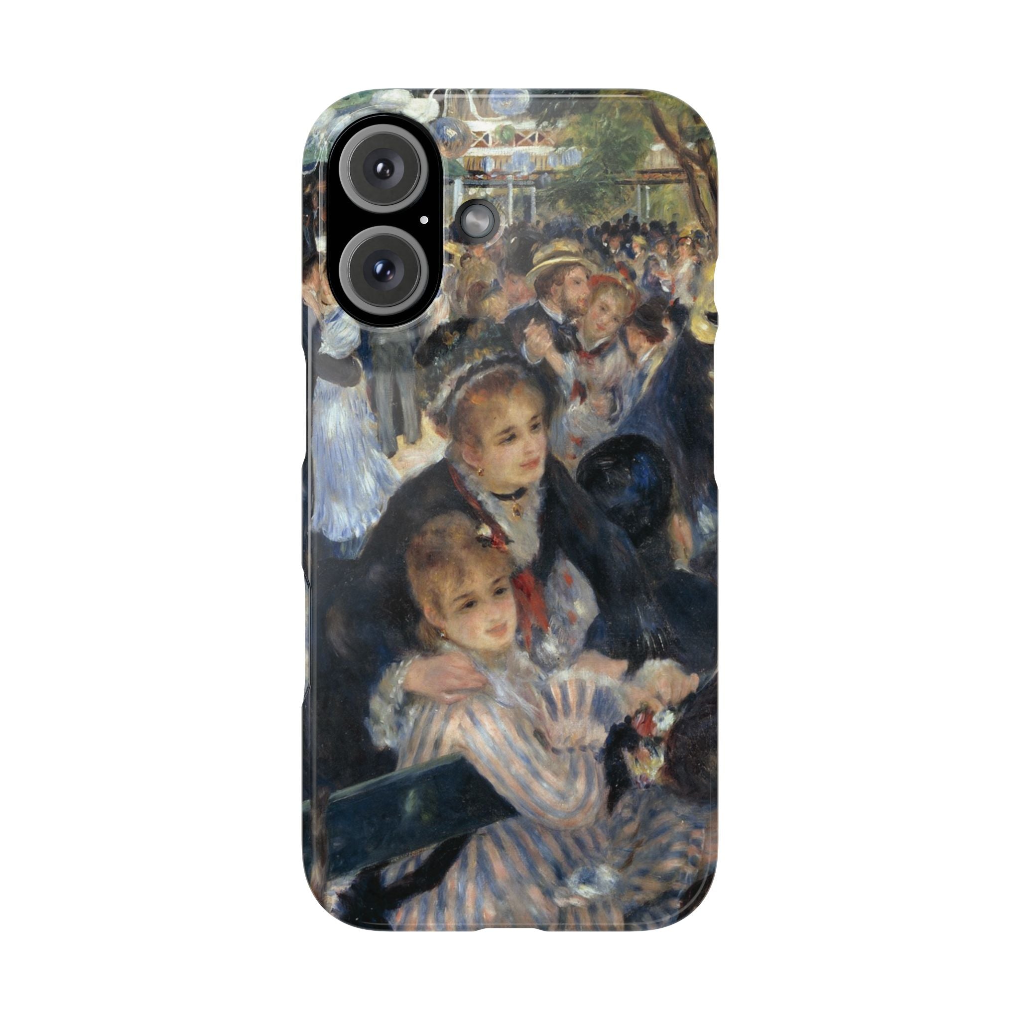 Le Moulin de la Galette by Pierre Auguste Renoir - iPhone Slim Case