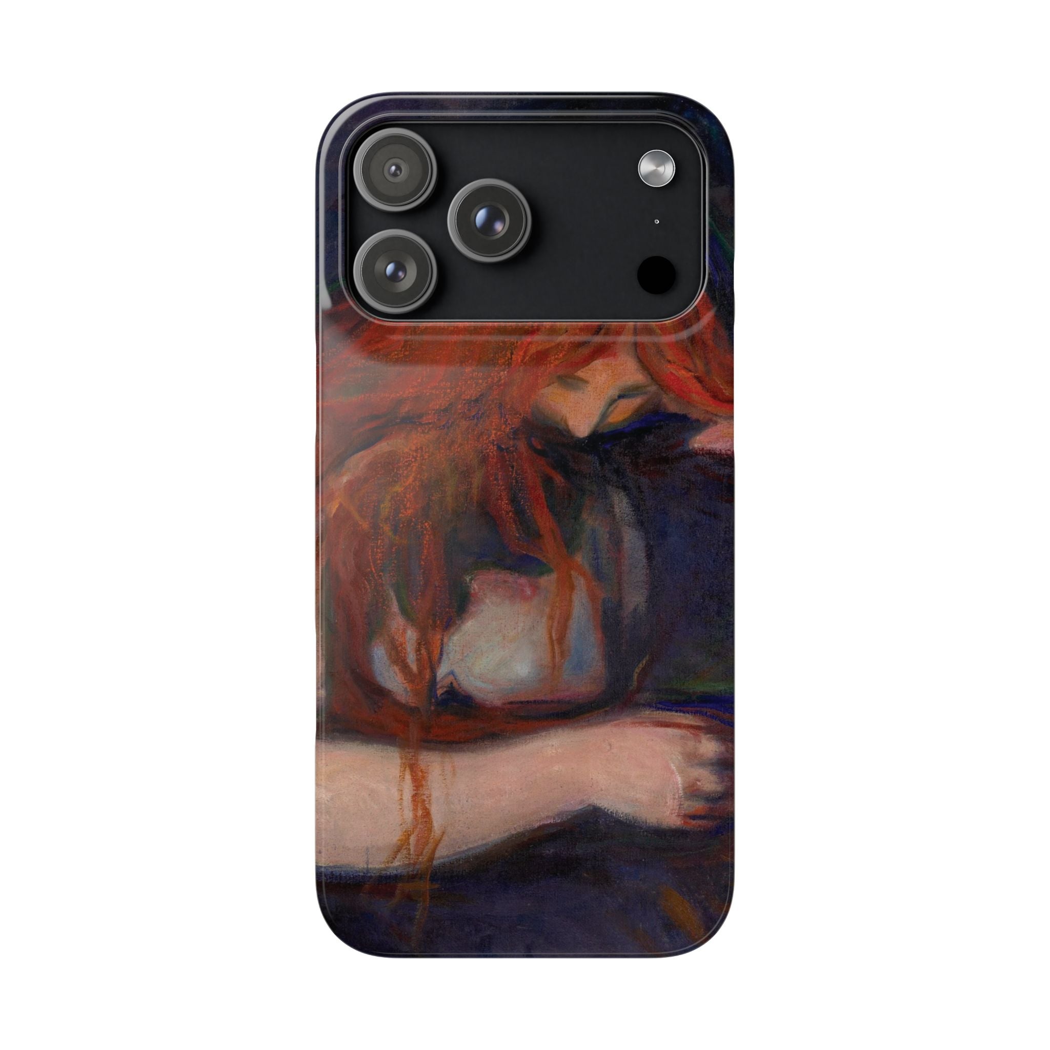 Vampire by Edvard Munch - iPhone Slim Case