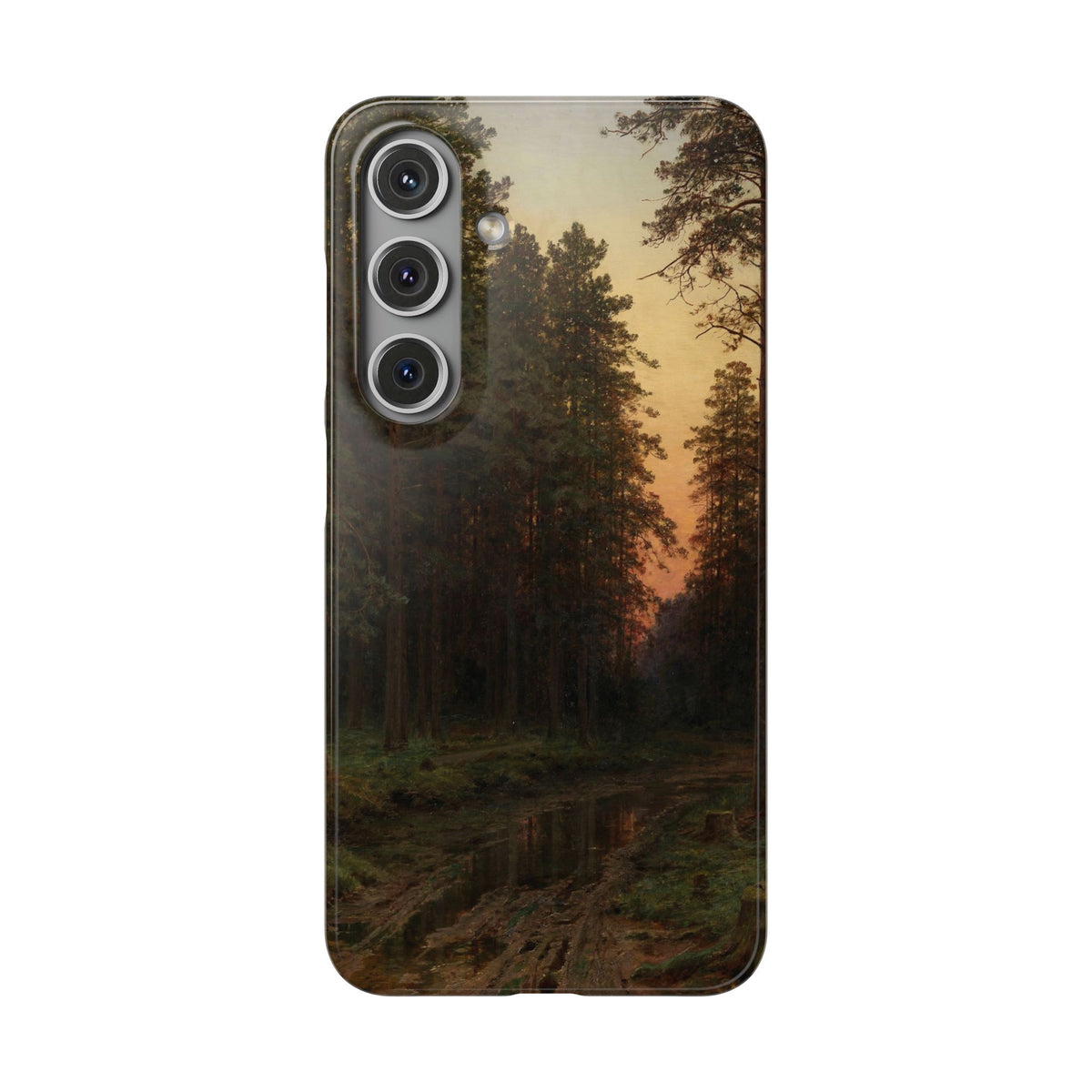 Evening Glow by Ivan Ivanovich Shishkin - Samsung Slim Case