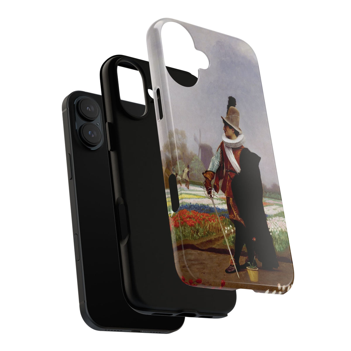 The Tulip Folly by Jean-Leon Gerome - iPhone Tough Case