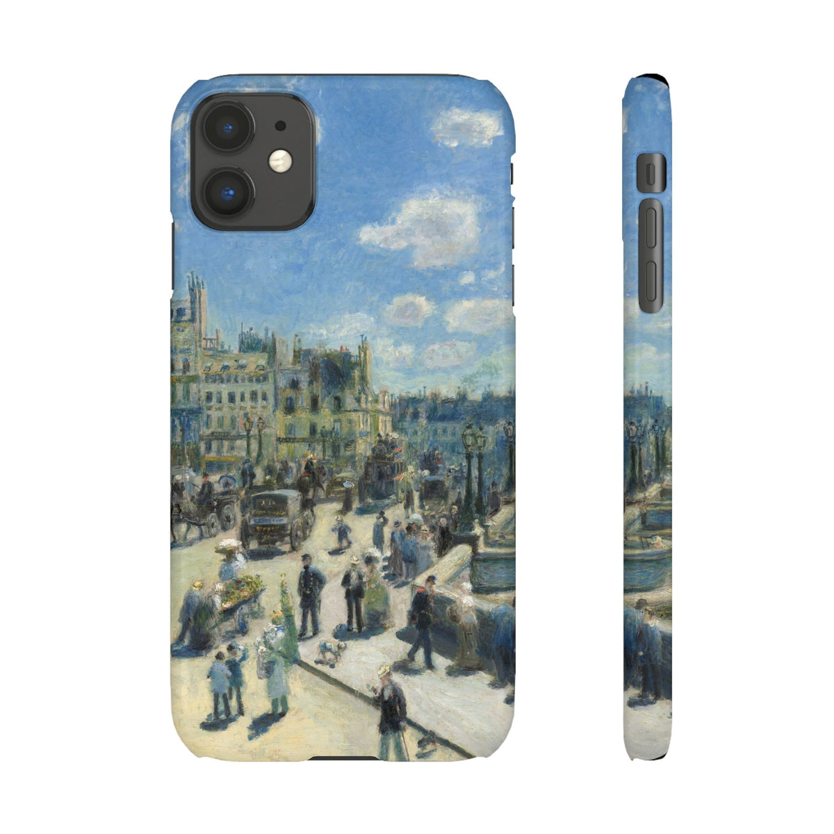 Pont Neuf Paris by Pierre Auguste Renoir - iPhone Slim Case