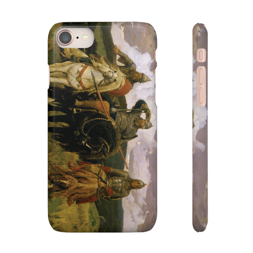 Bogatyrs by Viktor Vasnetsov - iPhone Slim Case