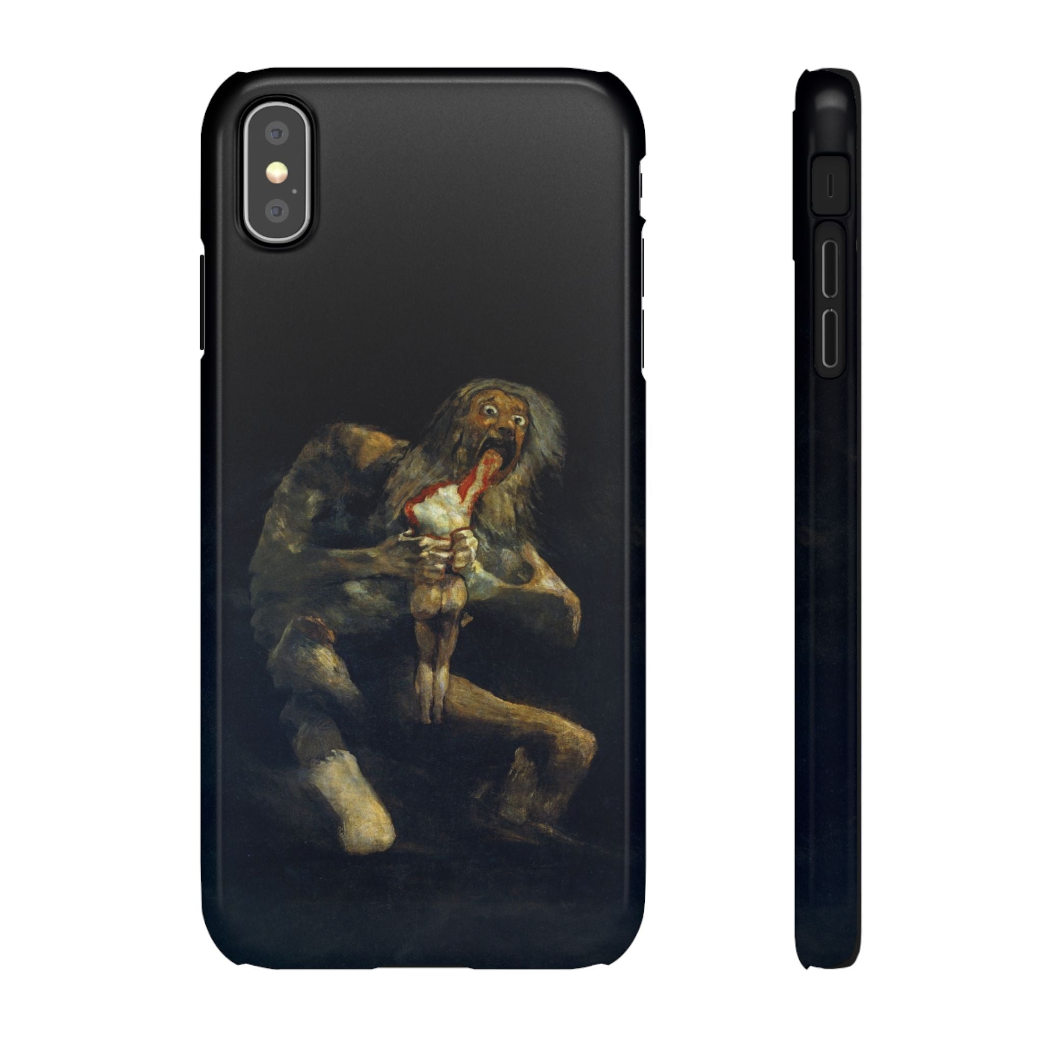 Saturn Devouring His Son by Goya - iPhone Slim Case