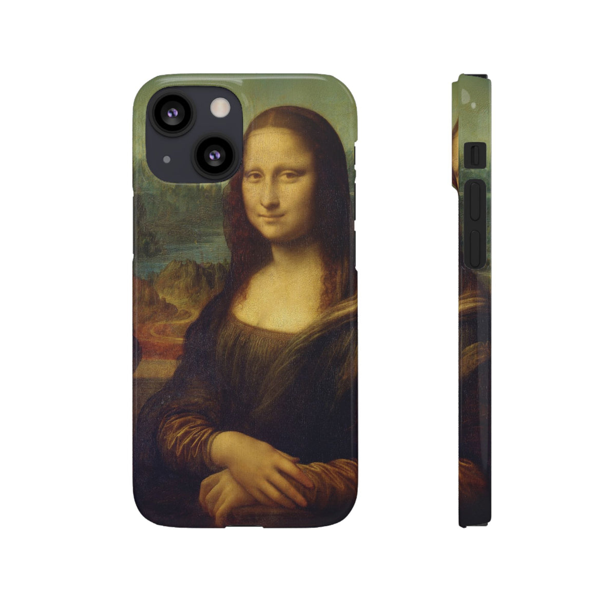 Mona Lisa by Leonardo da Vinci - iPhone Slim Case