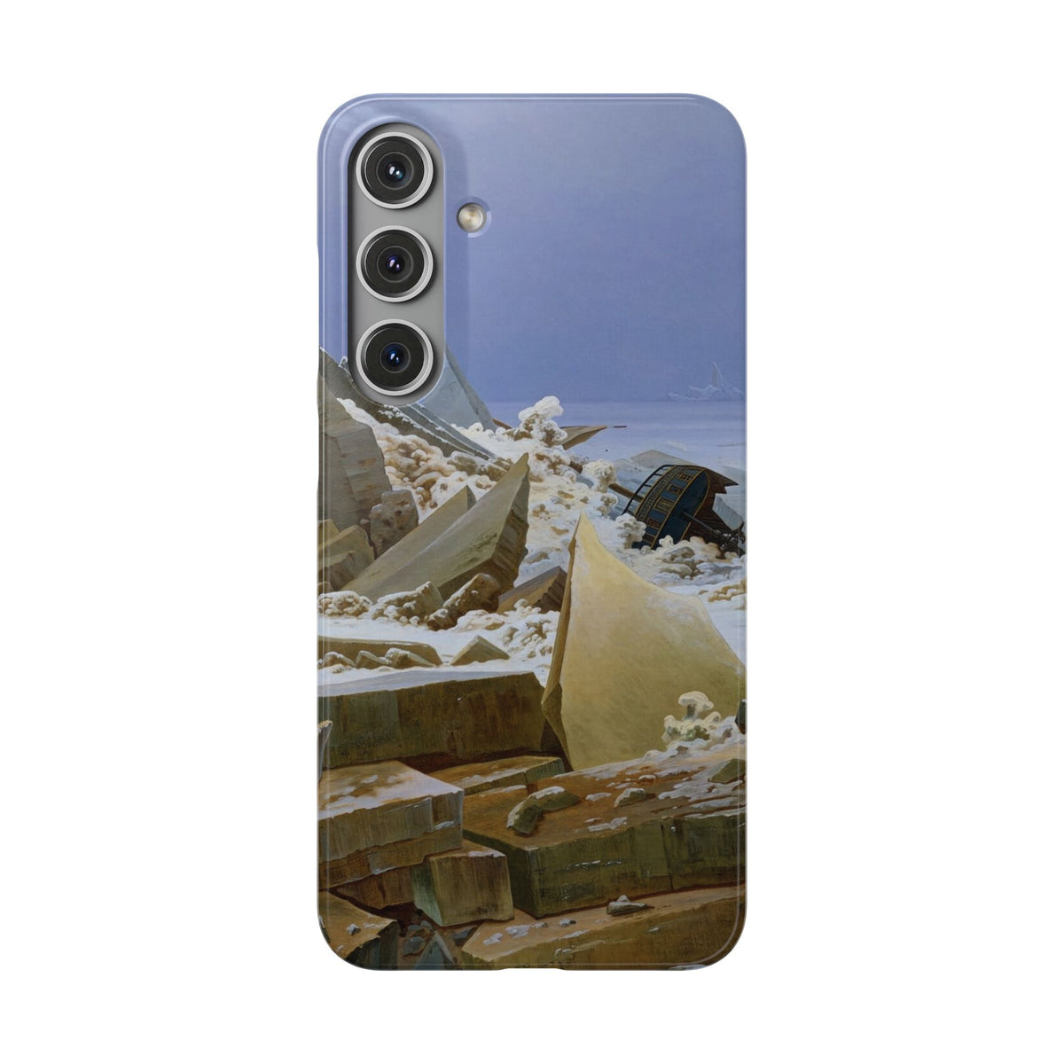 The Sea of Ice by Caspar David Friedrich - Samsung Slim Case