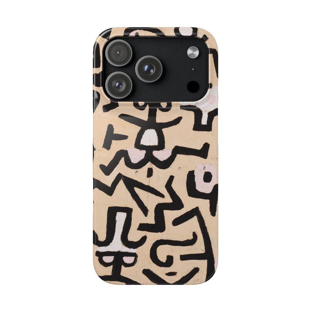Comedians' Handbill by Paul Klee - iPhone Slim Case