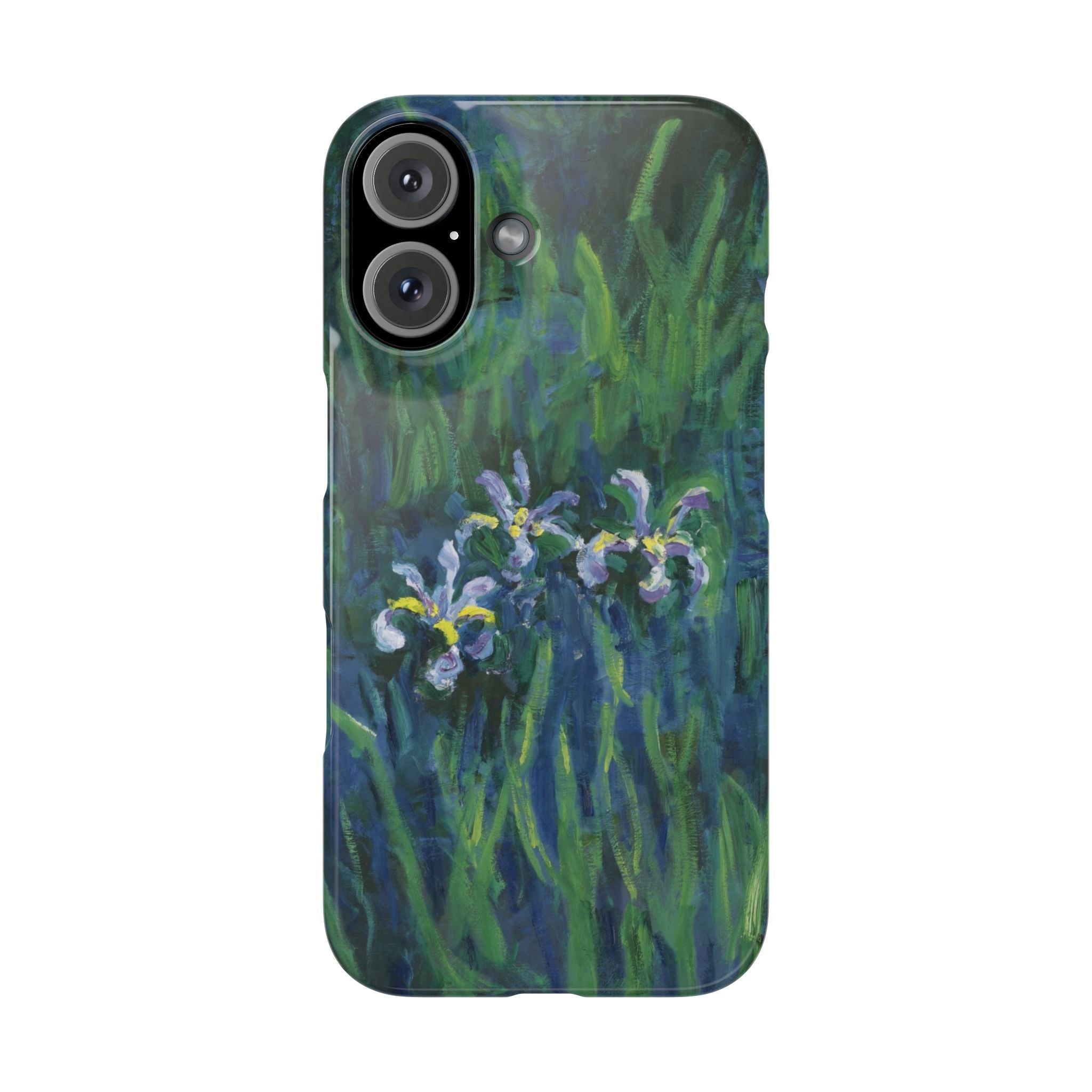 Irises by Claude Monet - iPhone Slim Case