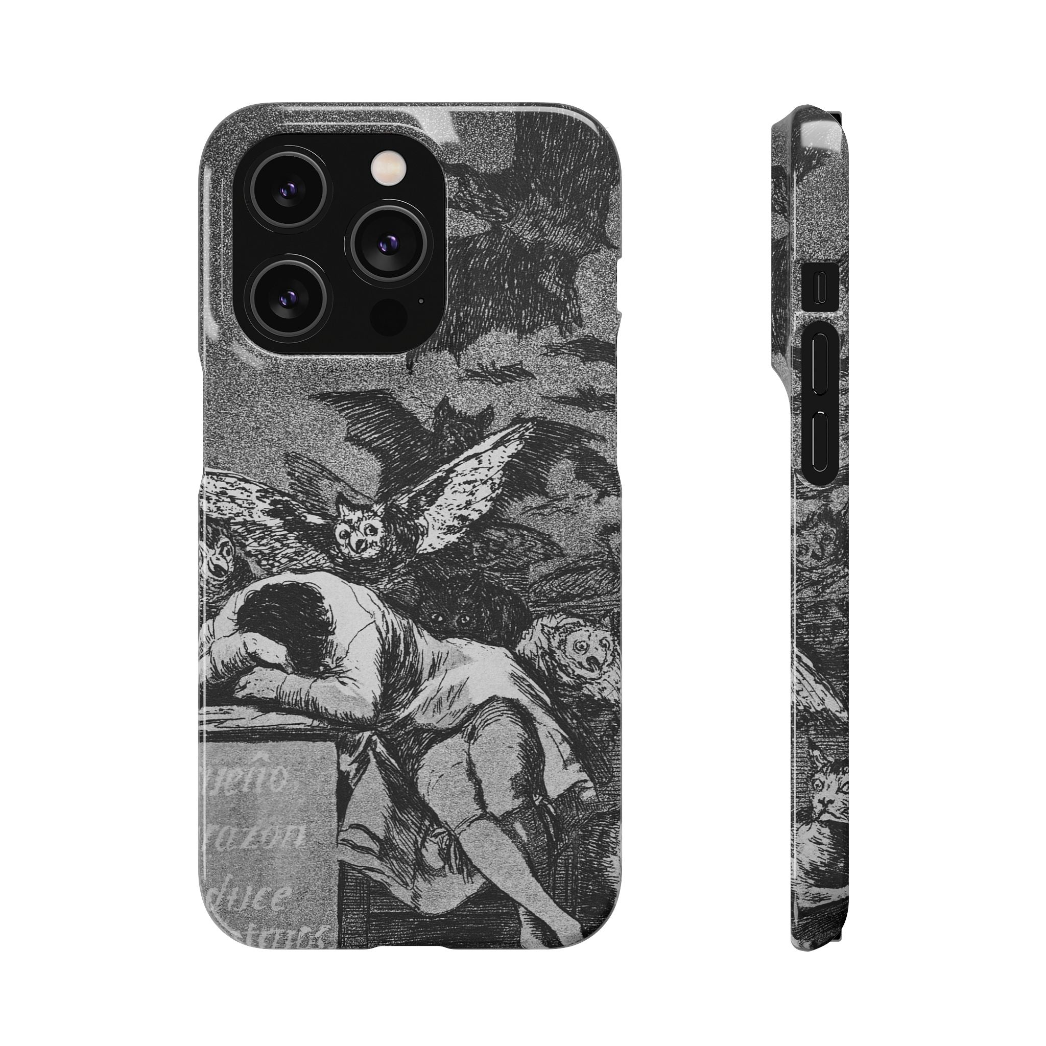 The Sleep of Reason by Goya - iPhone Slim Case