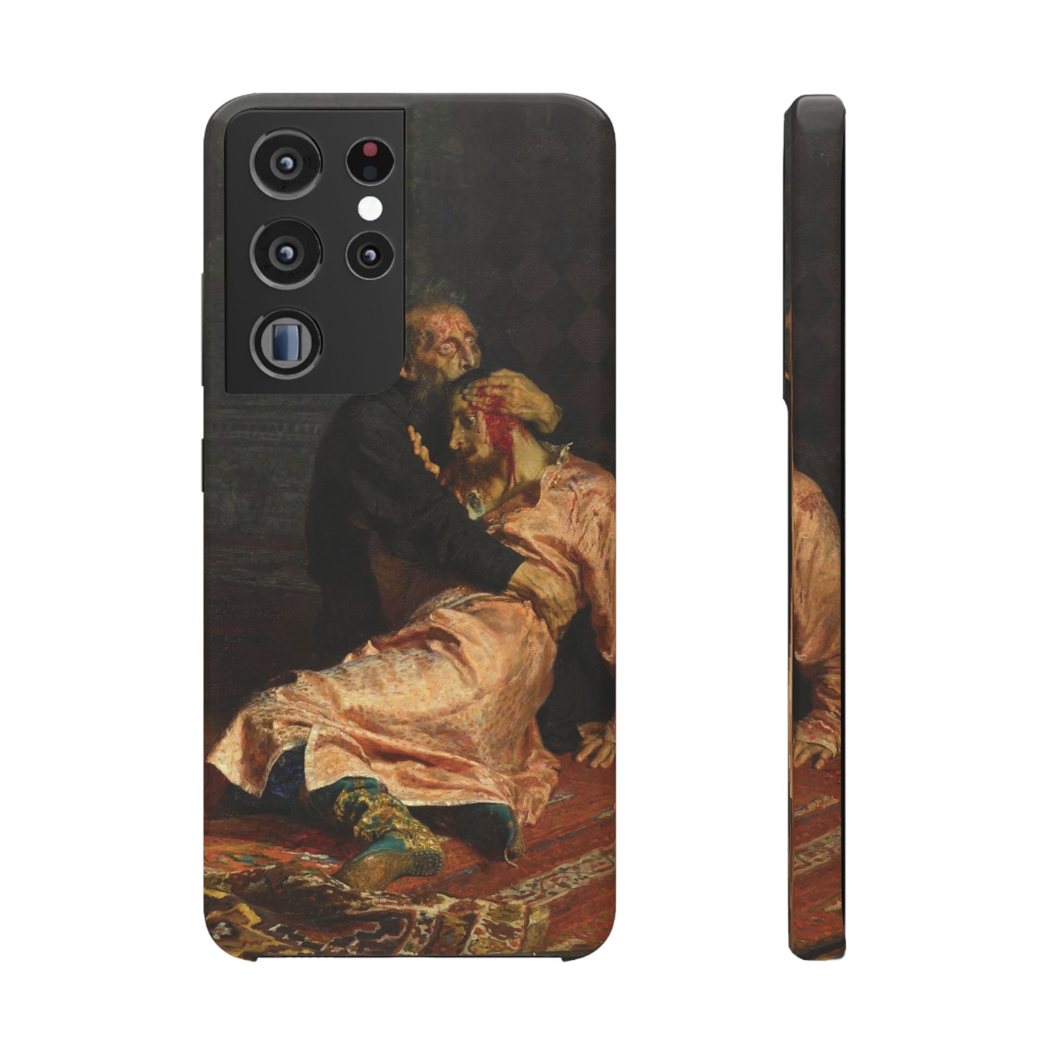 Ivan the Terrible and His Son by Ilya Repin - Samsung Slim Case