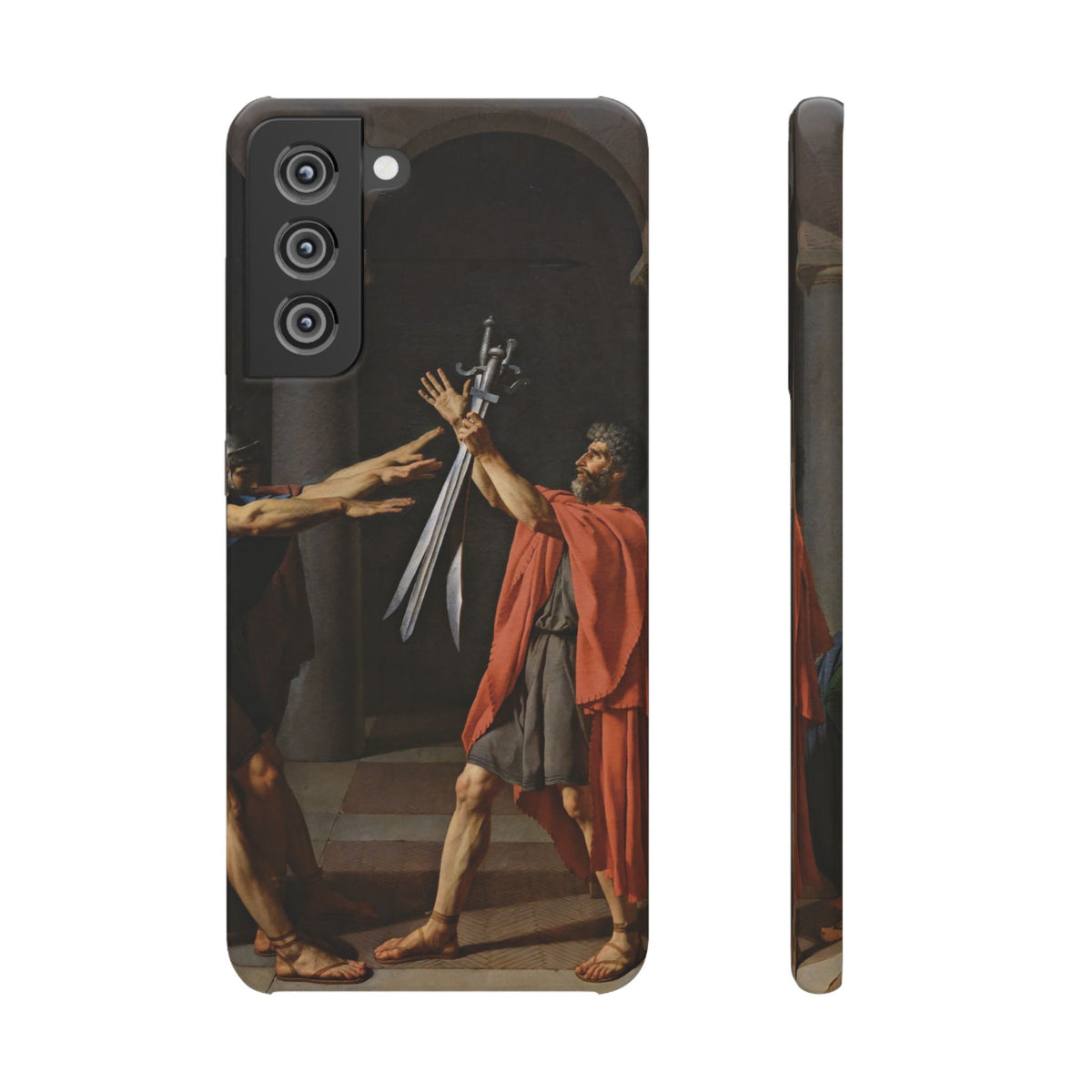 Oath of the Horatii by Jacques-Louis David - Samsung Slim Case