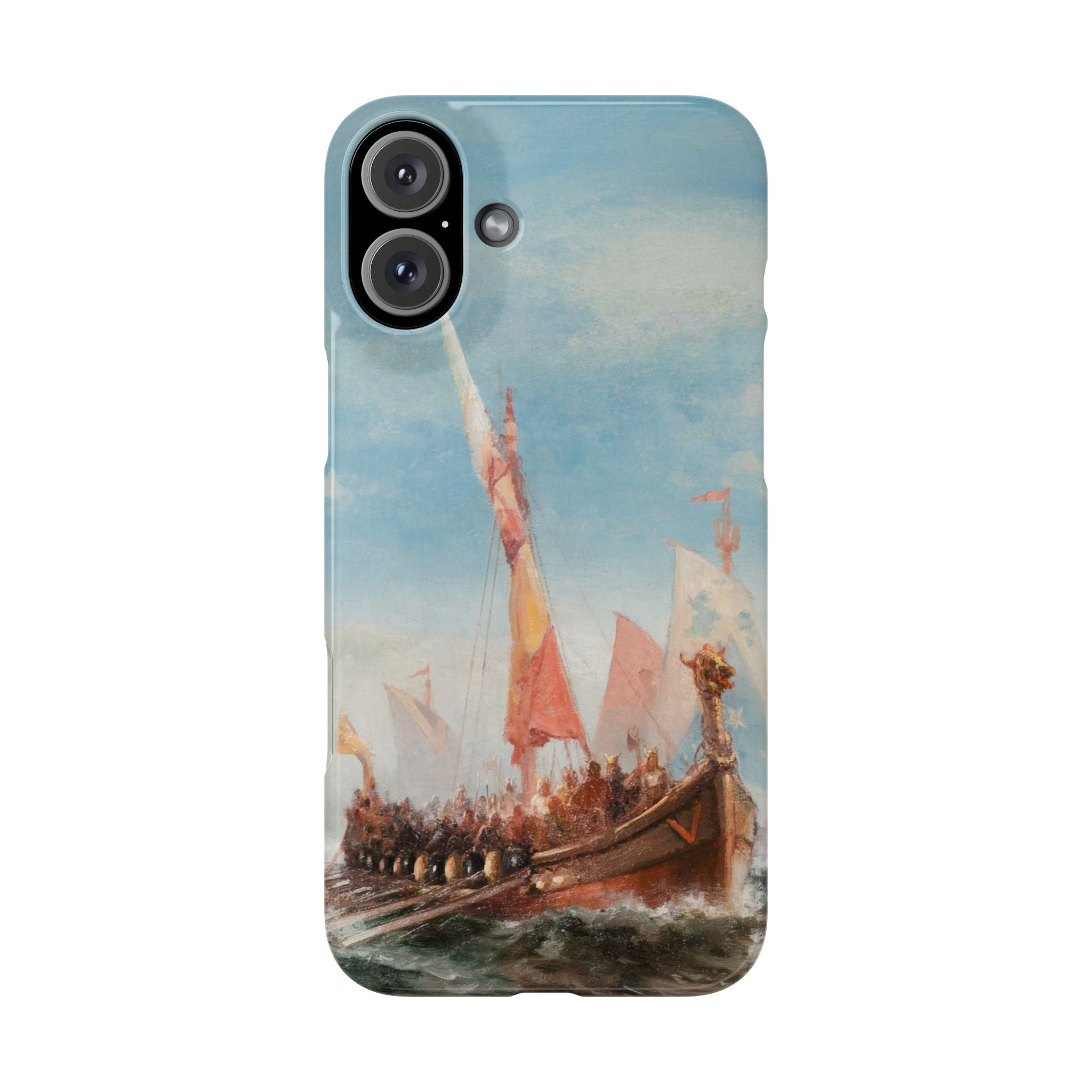Viking Armada by Edward Moran - iPhone Slim Case