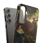 Chivalry by Frank Dicksee - Samsung Slim Case