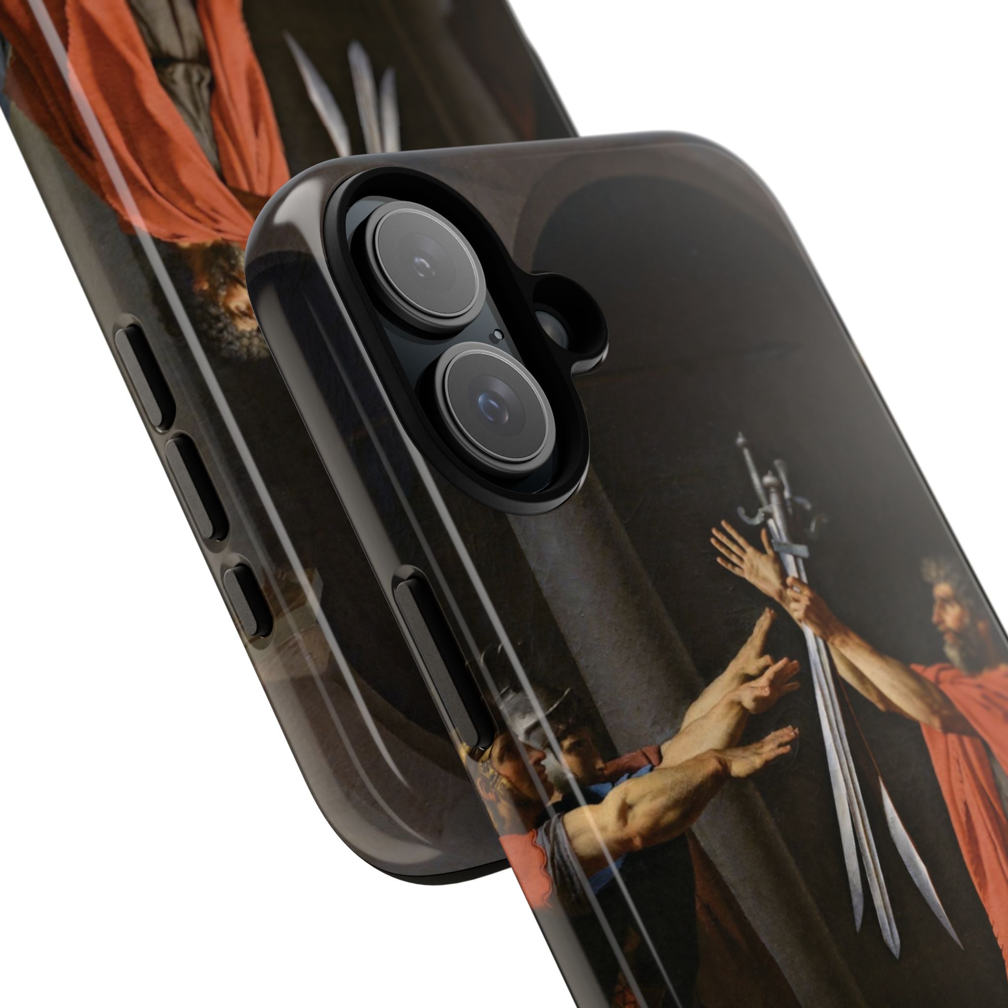 Oath of the Horatii by Jacques-Louis David - iPhone Tough Case