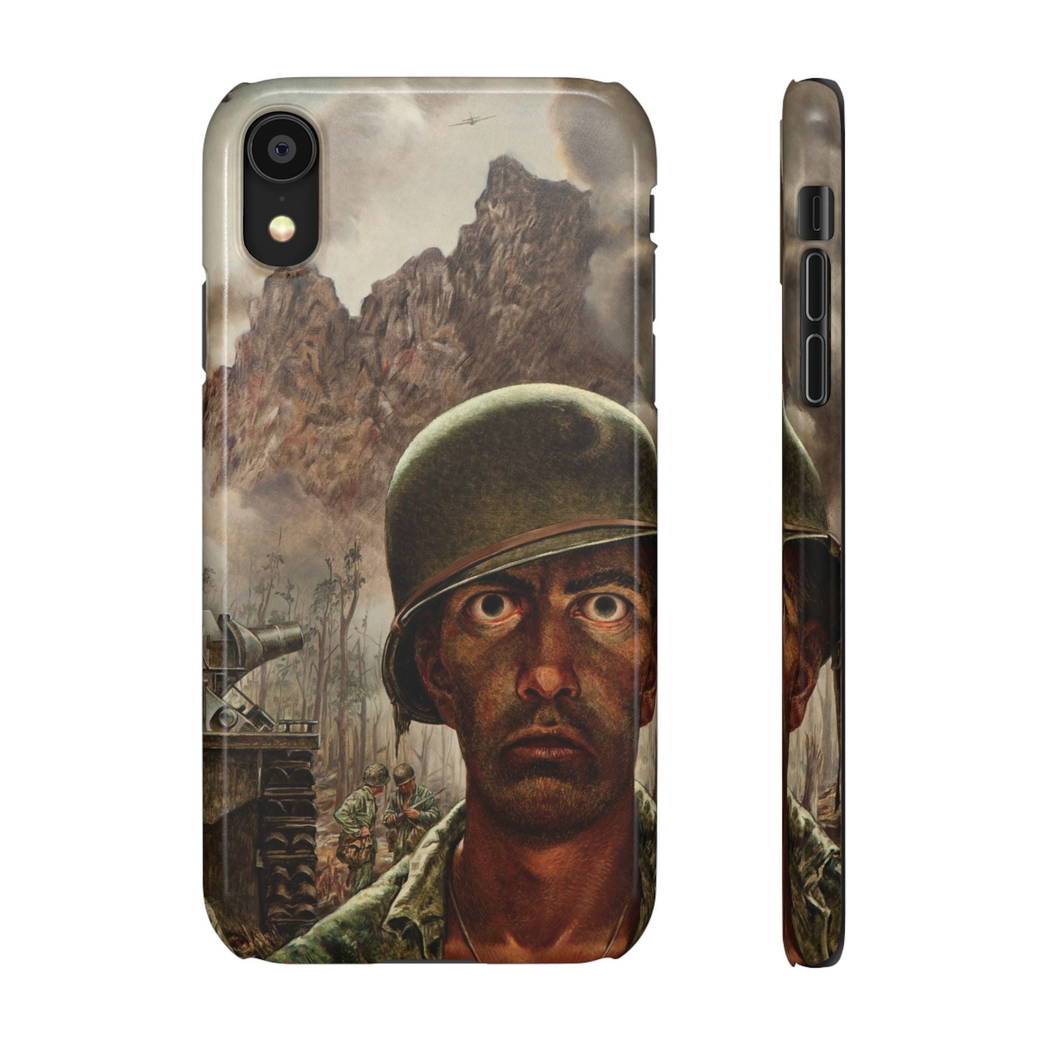 That 2,000 Yard Stare by Thomas Lea - iPhone Slim Case