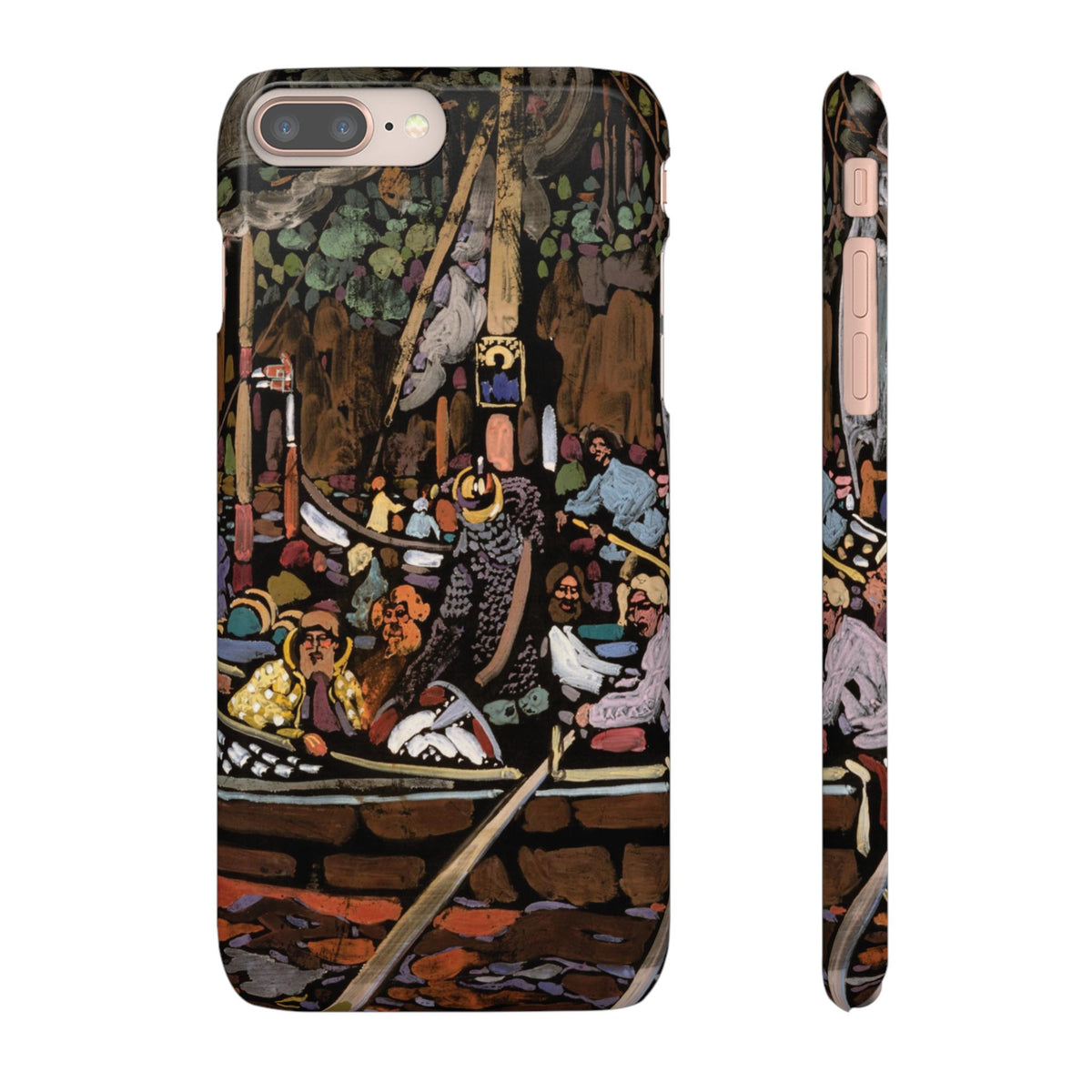 Lied (Chanson) by Vasily Kandinsky - iPhone Slim Case