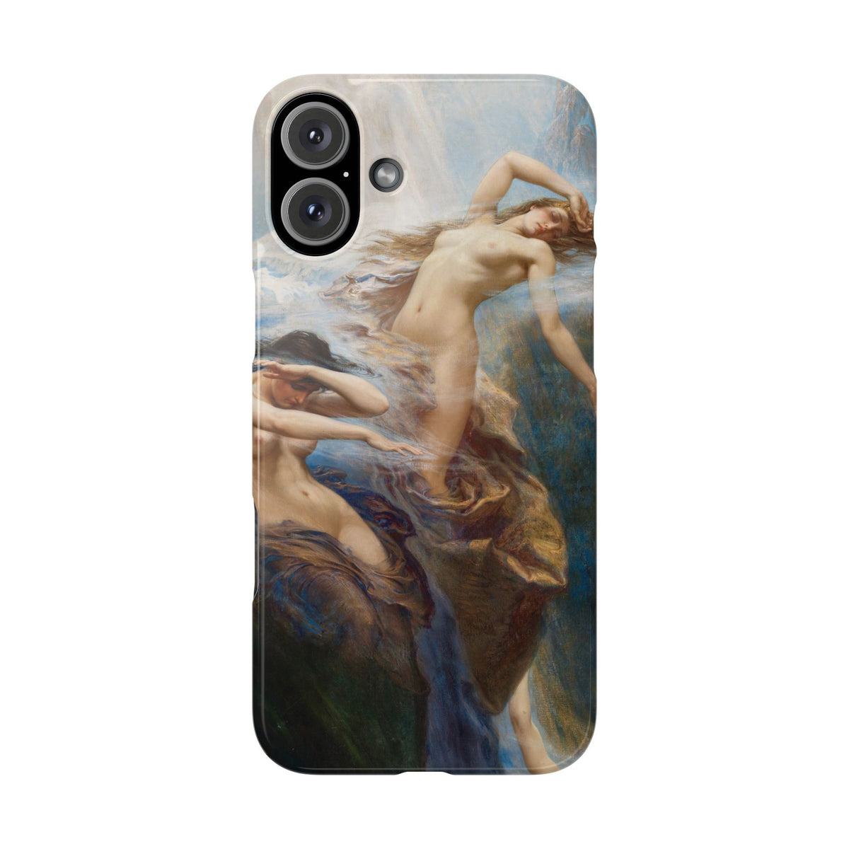 The Mountain Mists by Herbert James Draper - iPhone Slim Case