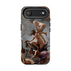 Witches going to their Sabbath by Luis Ricardo Falero - iPhone Tough Case