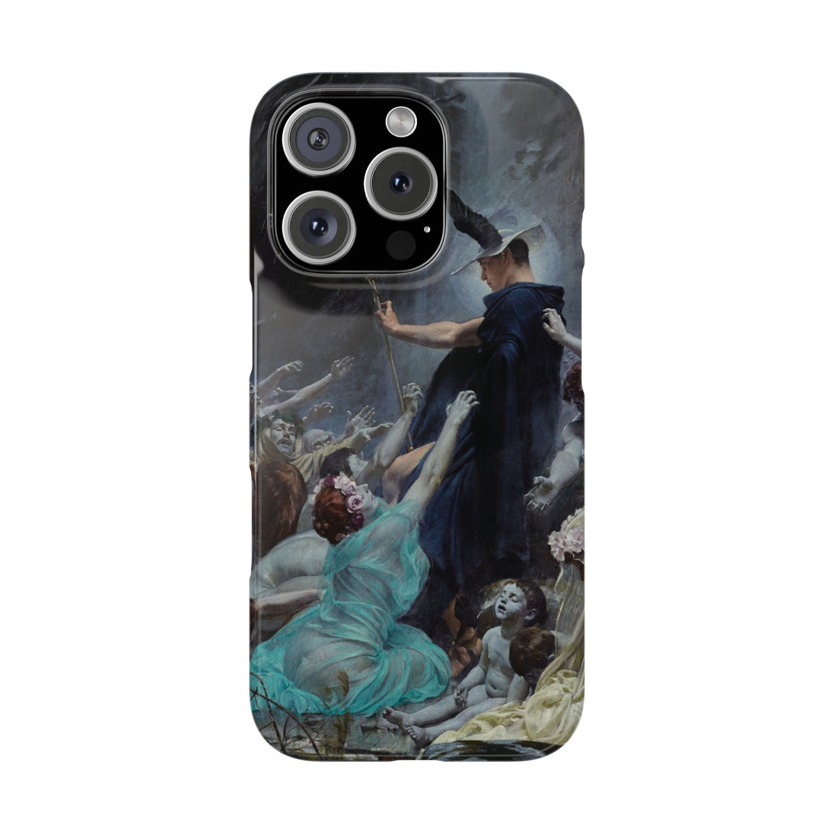 The Souls of Acheron by Adolf Hiremy-Hirschl - iPhone Slim Case