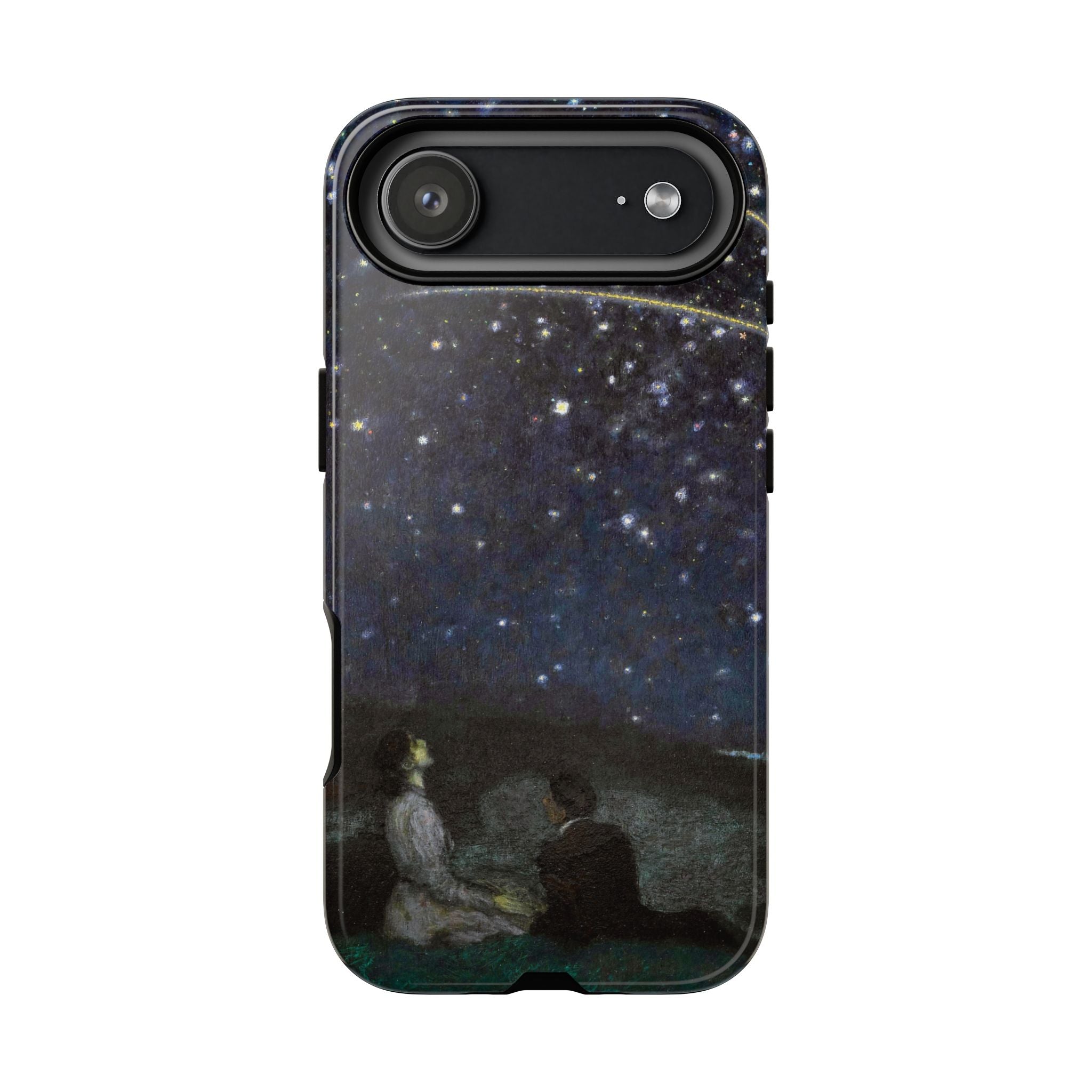 Falling Stars by Franz von Stuck - iPhone Tough Case