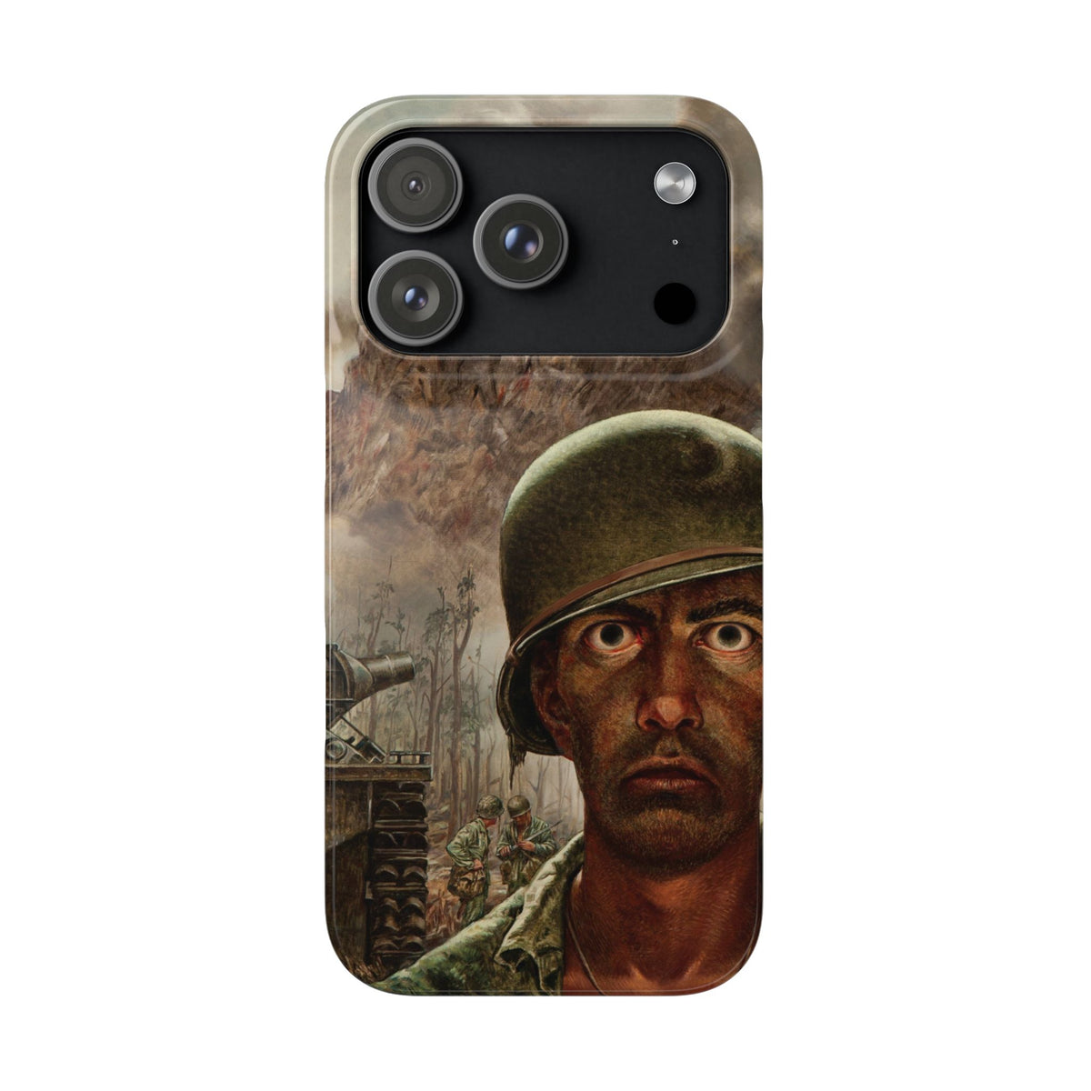 That 2,000 Yard Stare by Thomas Lea - iPhone Slim Case