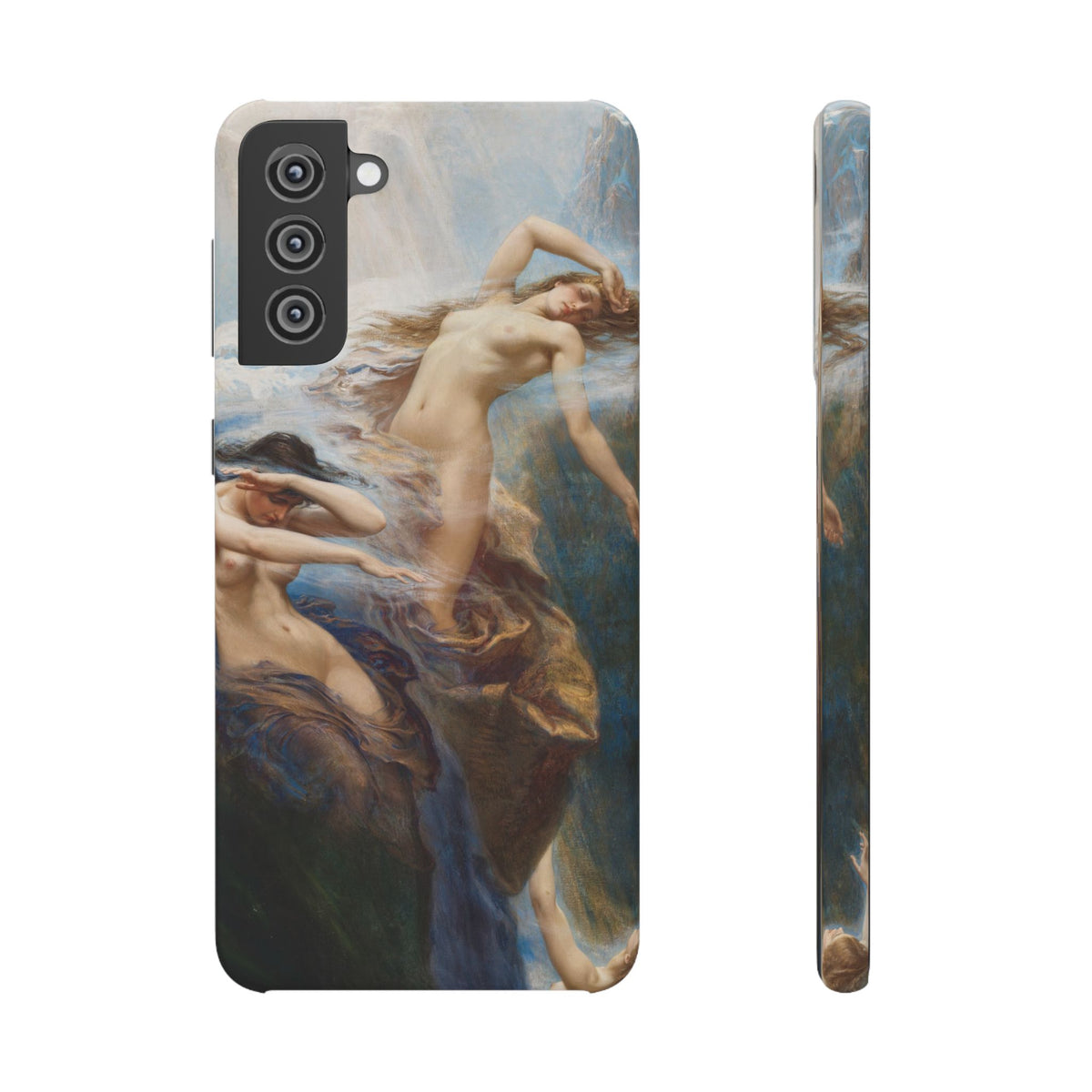 The Mountain Mists by Herbert James Draper - Samsung Slim Case
