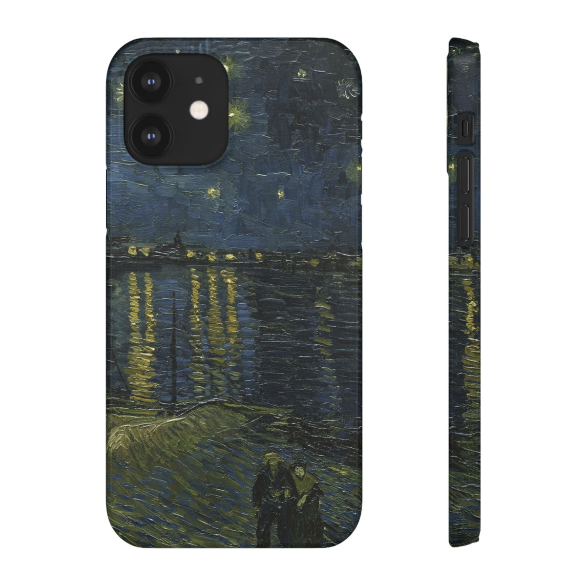 Starry Night  Over the Rhône by Van Gogh - iPhone Slim Case