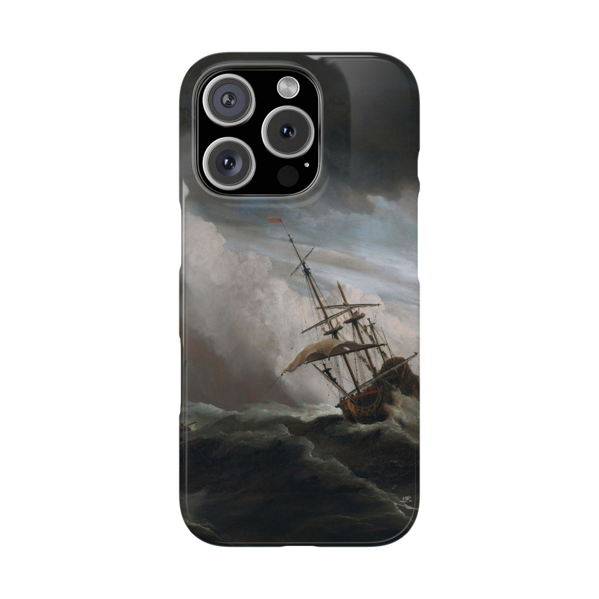 The Gust by Willem van de Velde - iPhone Slim Case