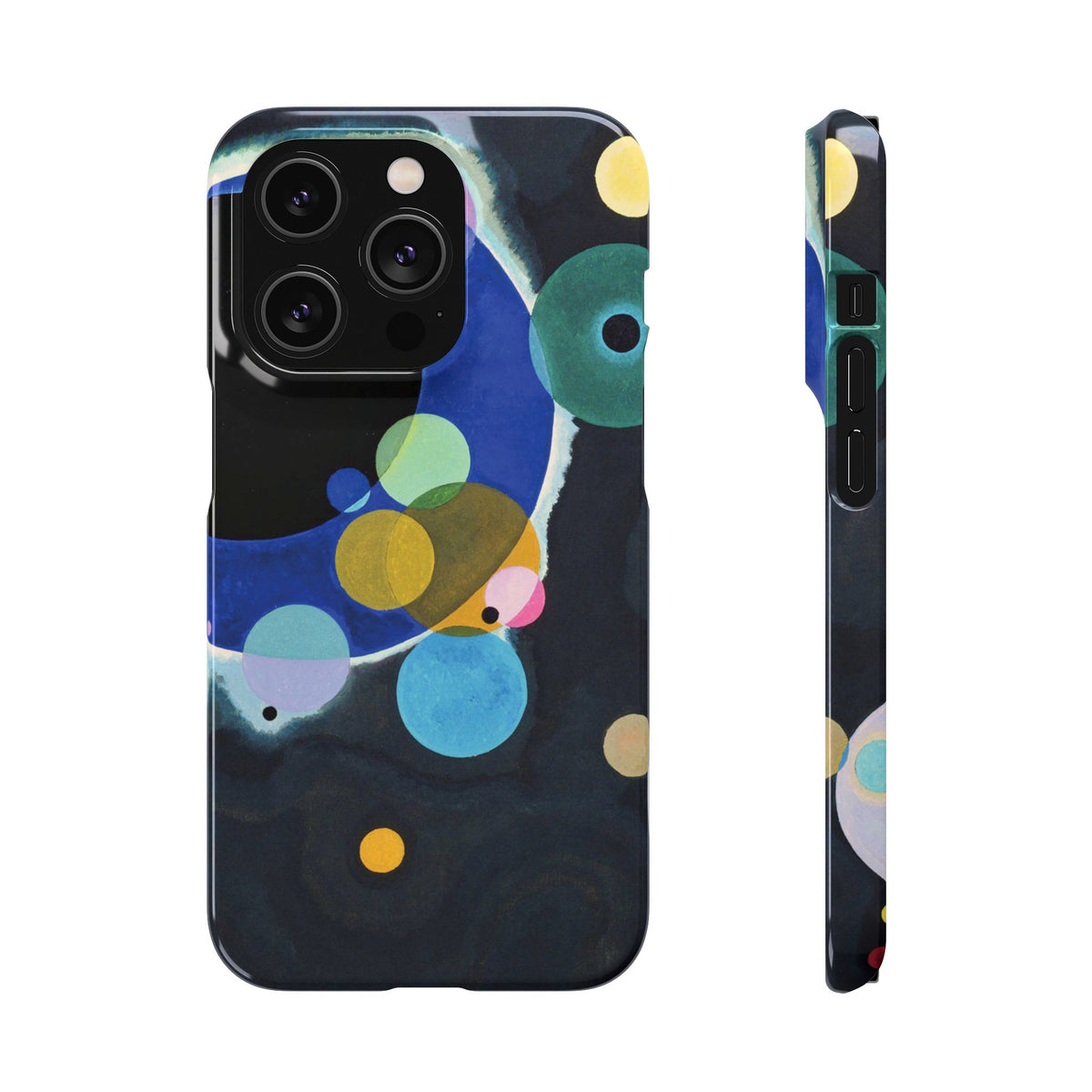 Several Circles by Vasily Kandinsky - iPhone Slim Case