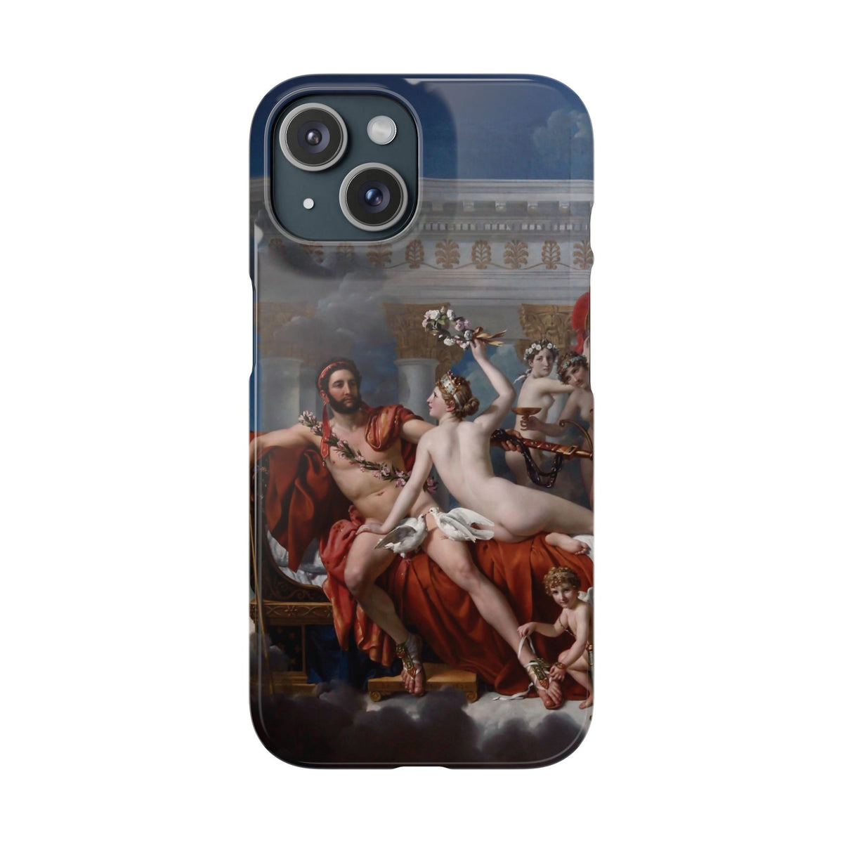 The Death of Marat by Jacques-Louis David - iPhone Slim Case