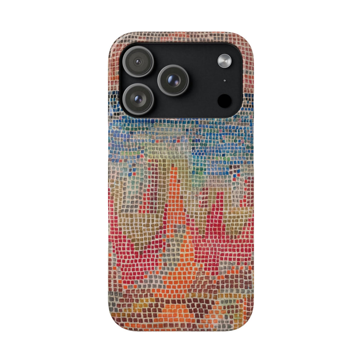 Cliffs by the sea by Paul Klee - iPhone Slim Case