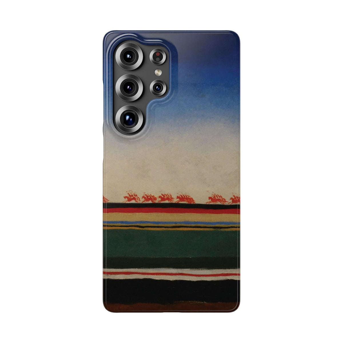 Red Cavalry Riding by Kazimir Malevich - Samsung Slim Case