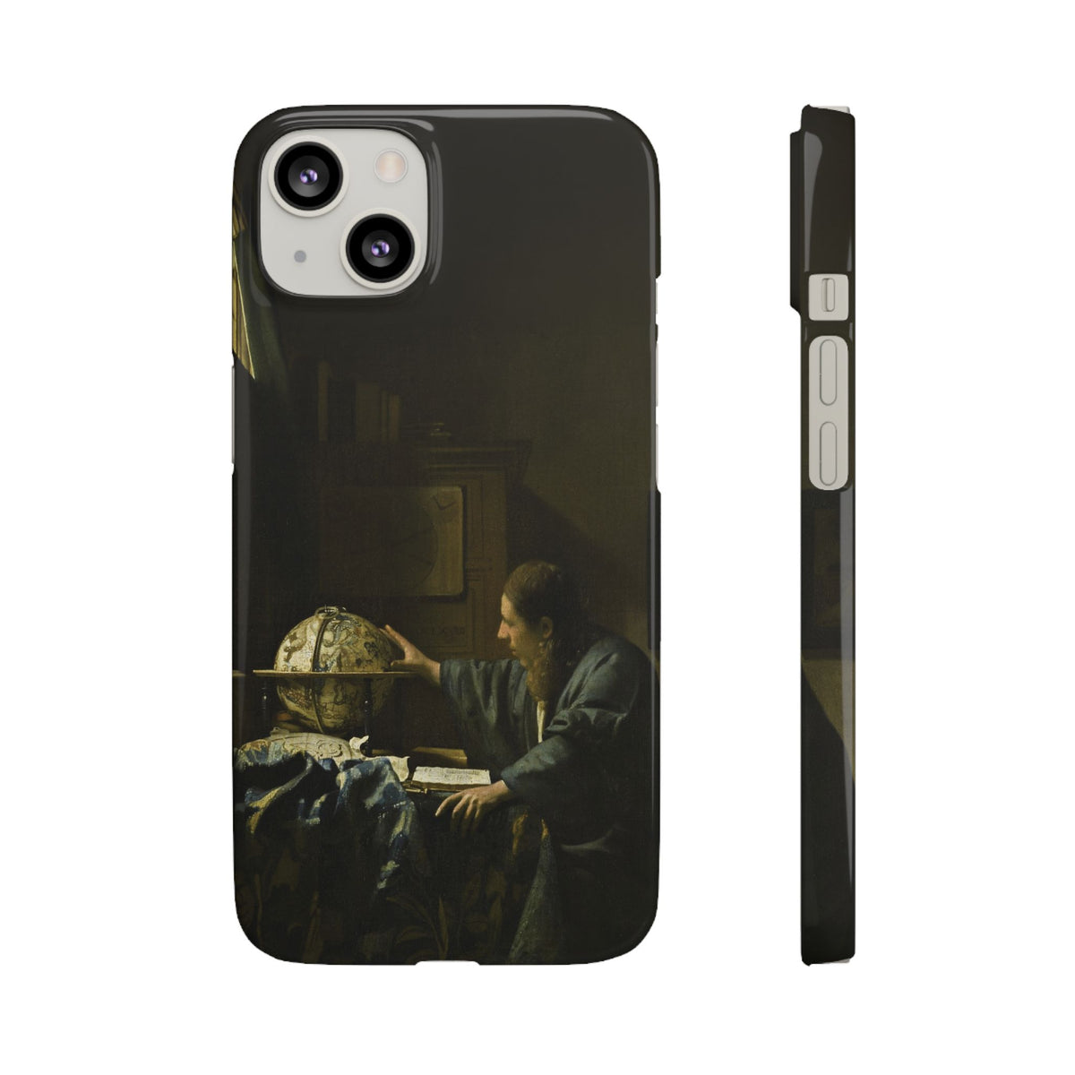 The Astronomer by Johannes Vermeer - iPhone Slim Case