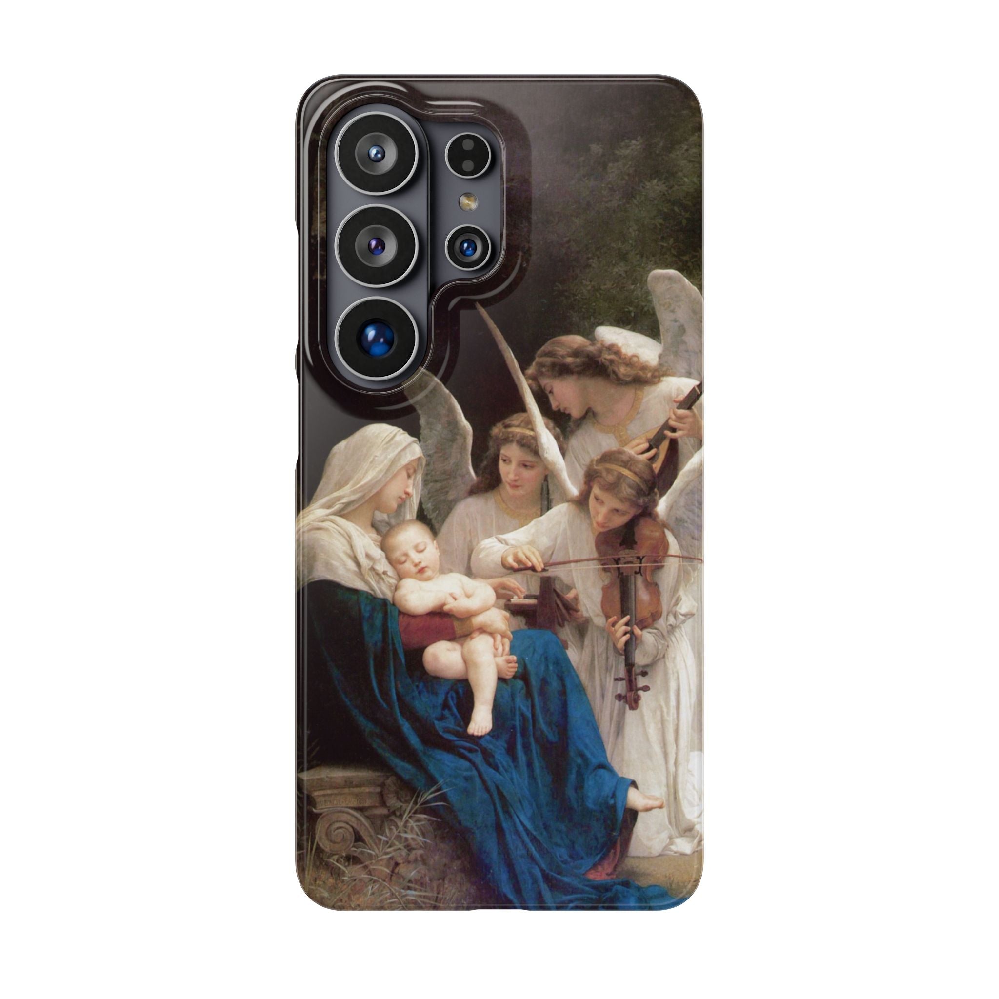 The Virgin of the angels by William-Adolphe Bouguereau - Samsung Slim Case