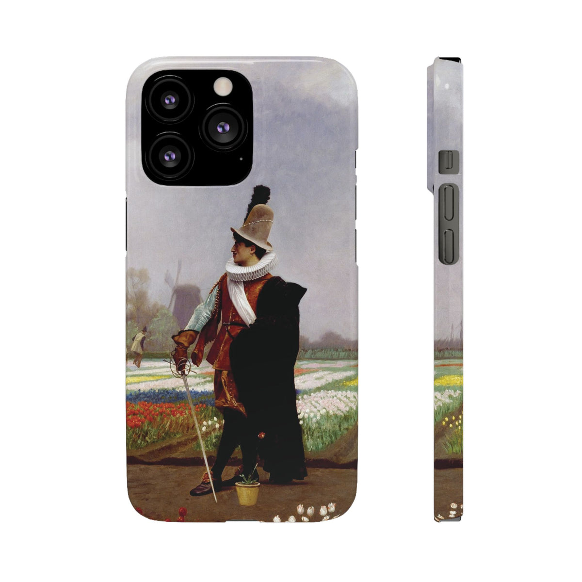 The Tulip Folly by Jean-Leon Gerome - iPhone Slim Case