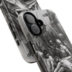 Crucifixion of Jesus by Gustave Doré - iPhone Tough Case