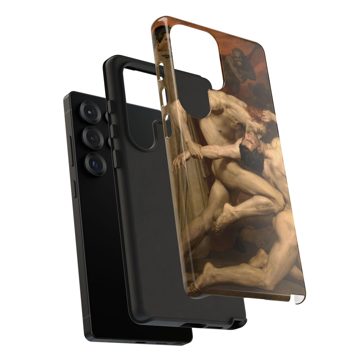 Dante e Virgilio di William Bouguereau - Samsung Tough Case