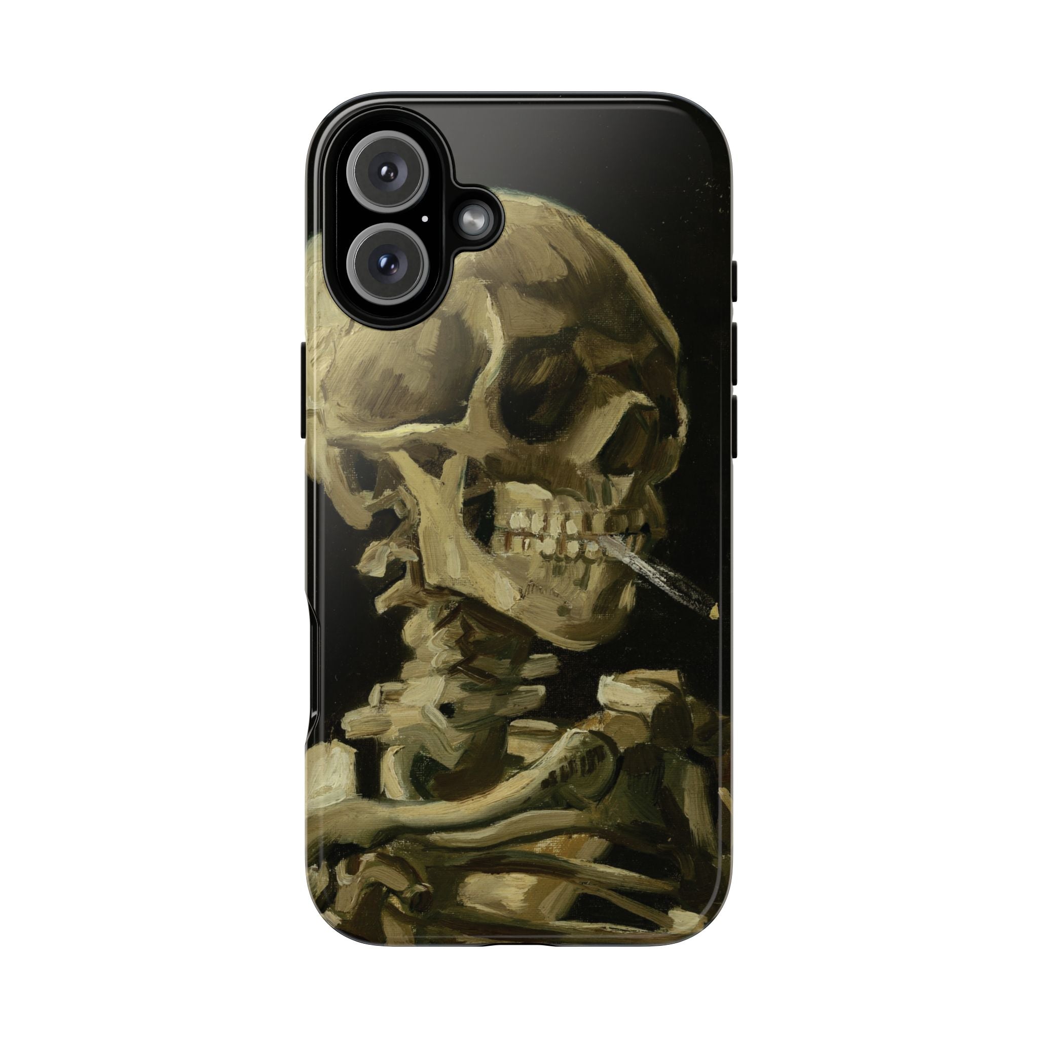 Head of a Skeleton with a Burning Cigarette by Vincent van Gogh - iPhone Tough Case