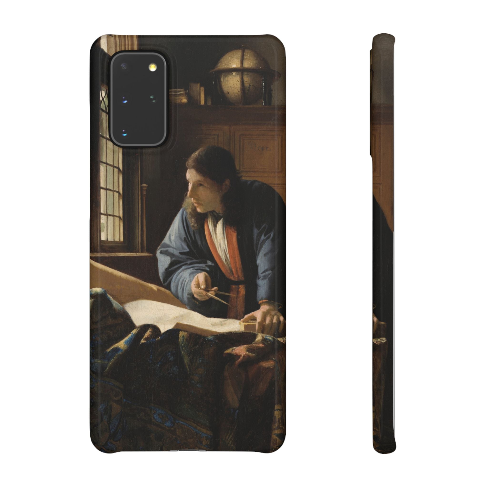 The Geographer by Johannes Vermeer - Samsung Slim Case
