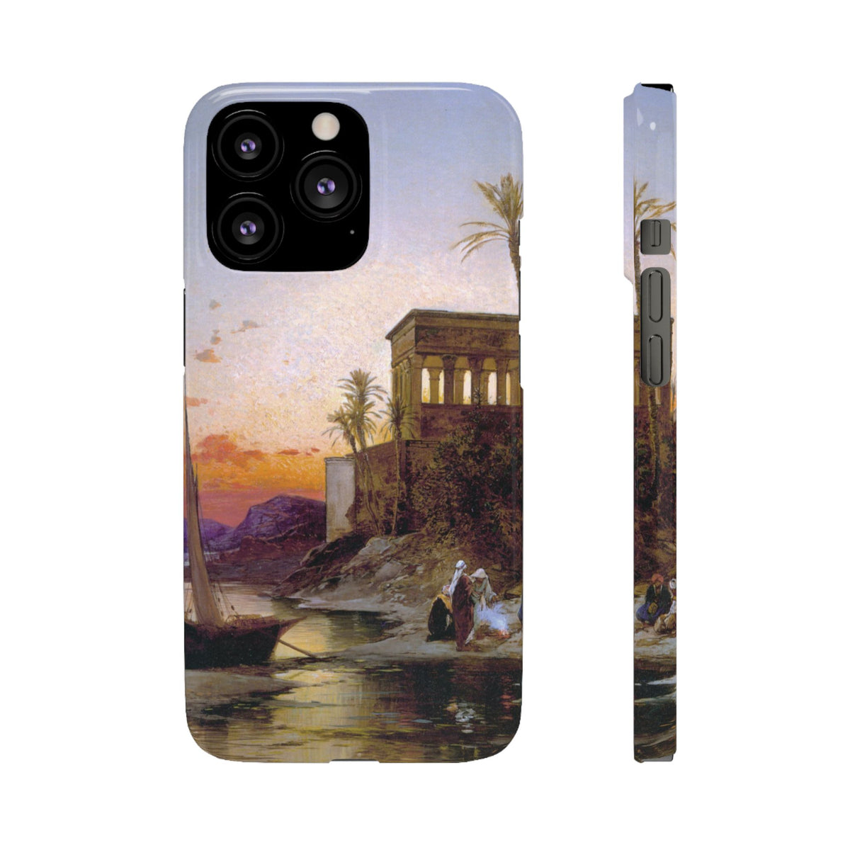 The Kiosk of Trajan by Hermann Corrodi - iPhone Slim Case