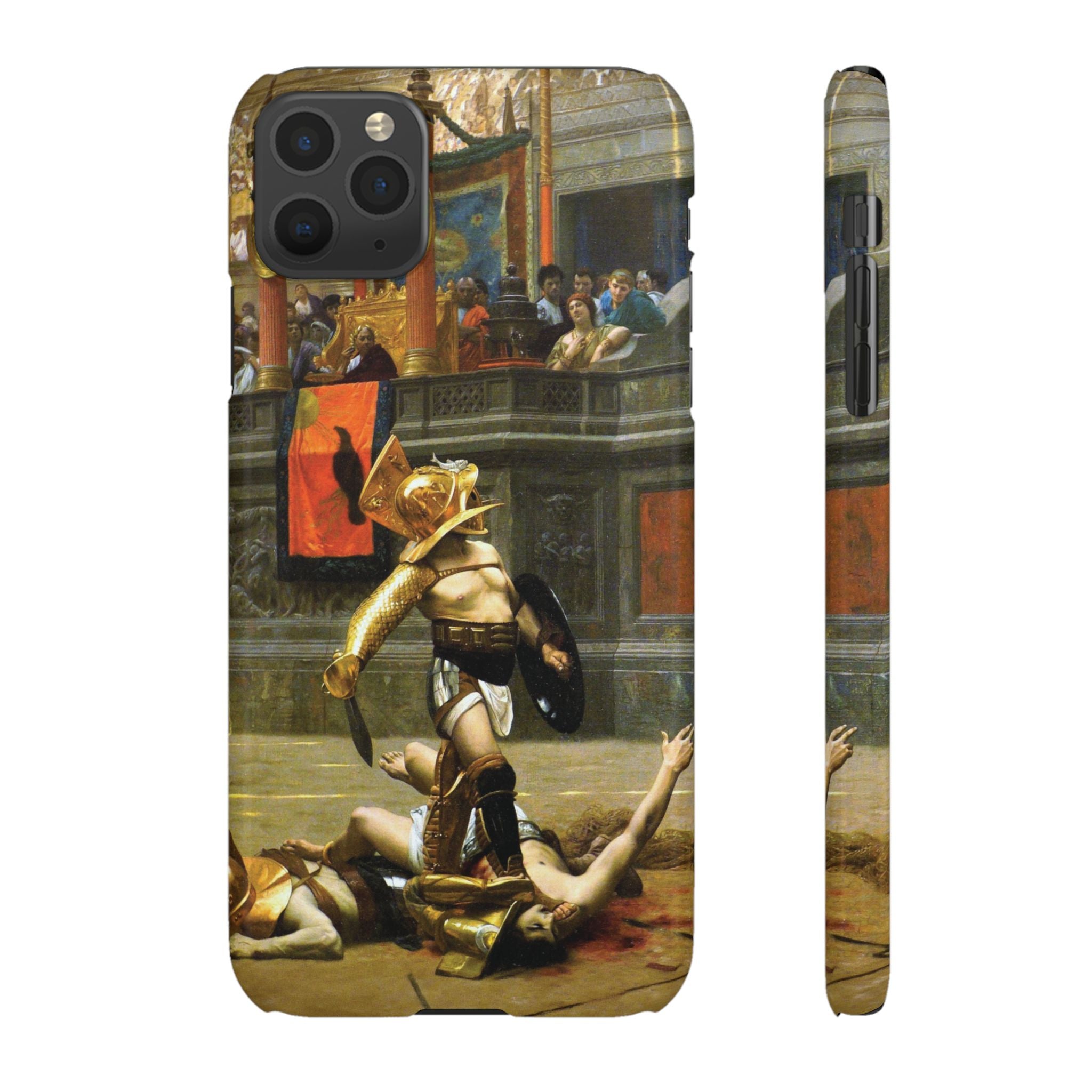 Pollice Verso by Jean Leon Gerome - iPhone Slim Case