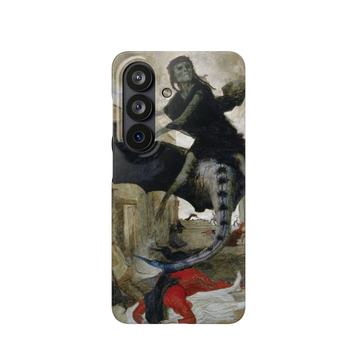 The Plague by Arnold Böcklin - Samsung Slim Case