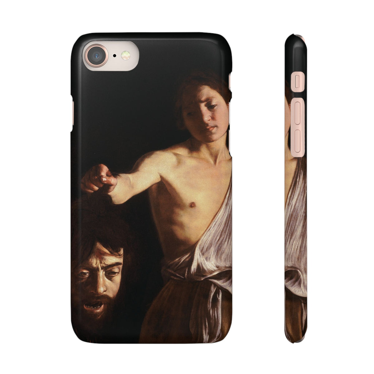 David with the Head of Goliath by Caravaggio - iPhone Slim Case