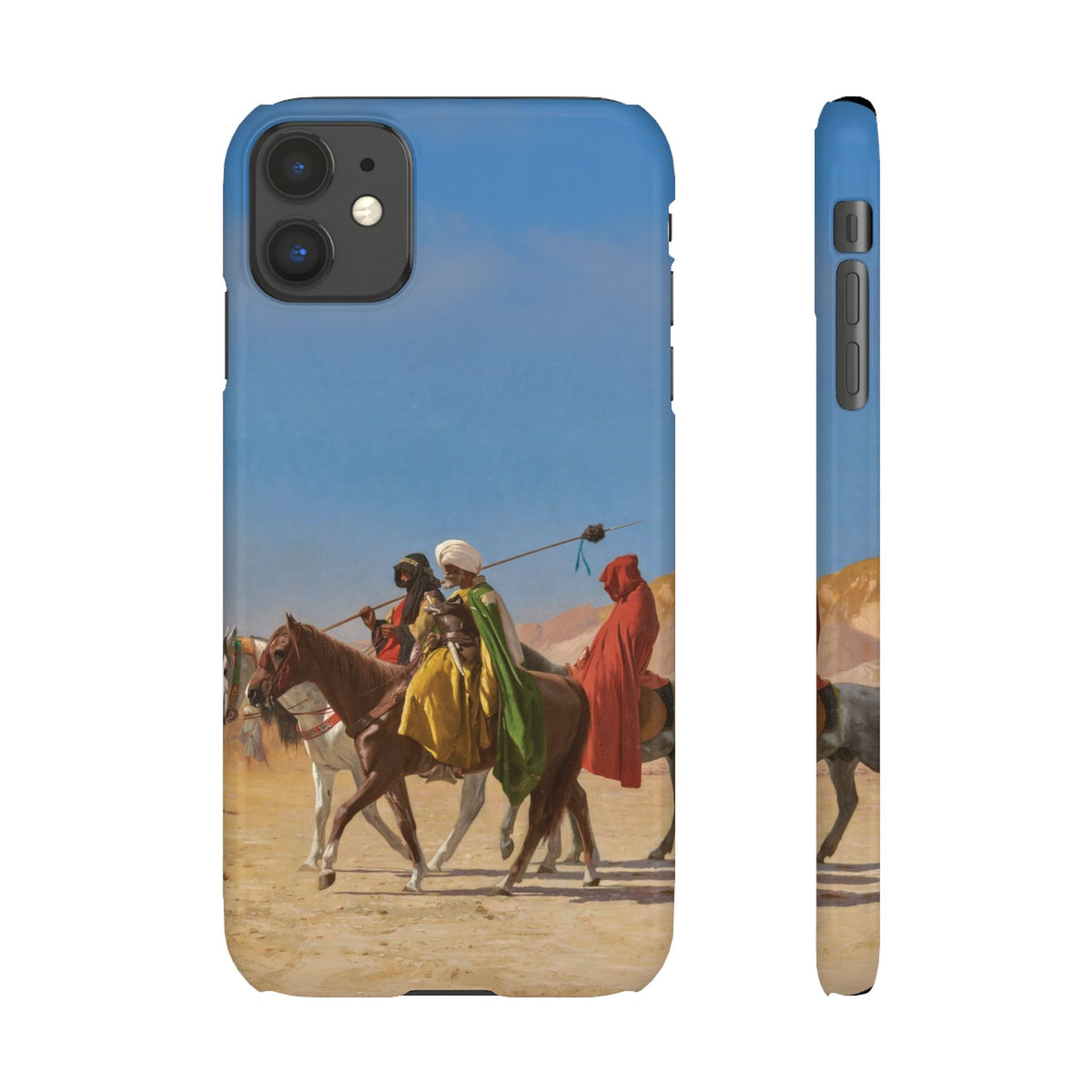 Riders Crossing The Desert by Jean-Leon Gerome - iPhone Slim Case