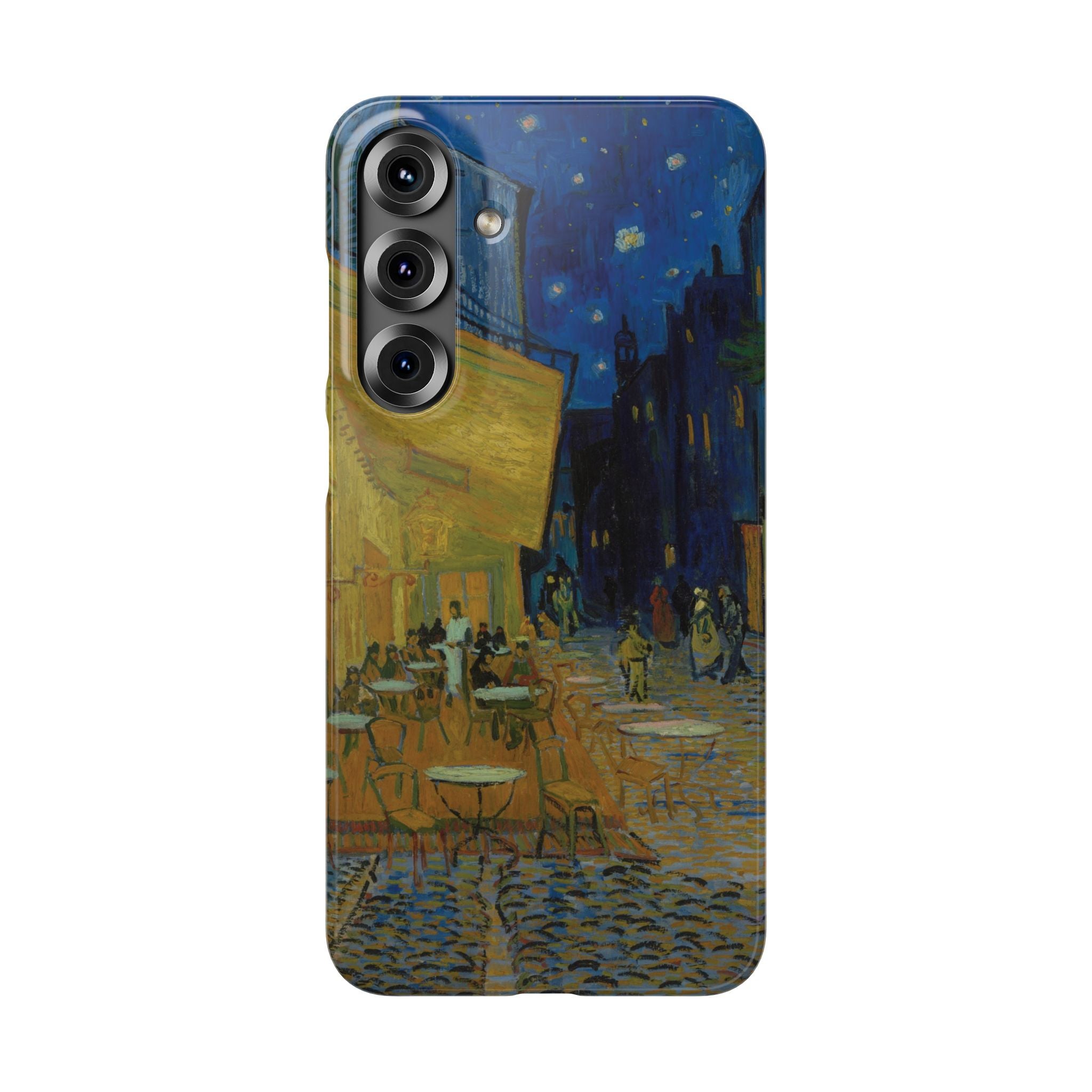 Café Terrace at Night by Vincent van Gogh - Samsung Slim Case