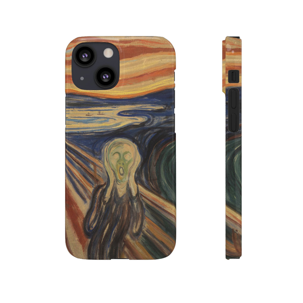 The scream by Edvard Munch - iPhone Slim Case