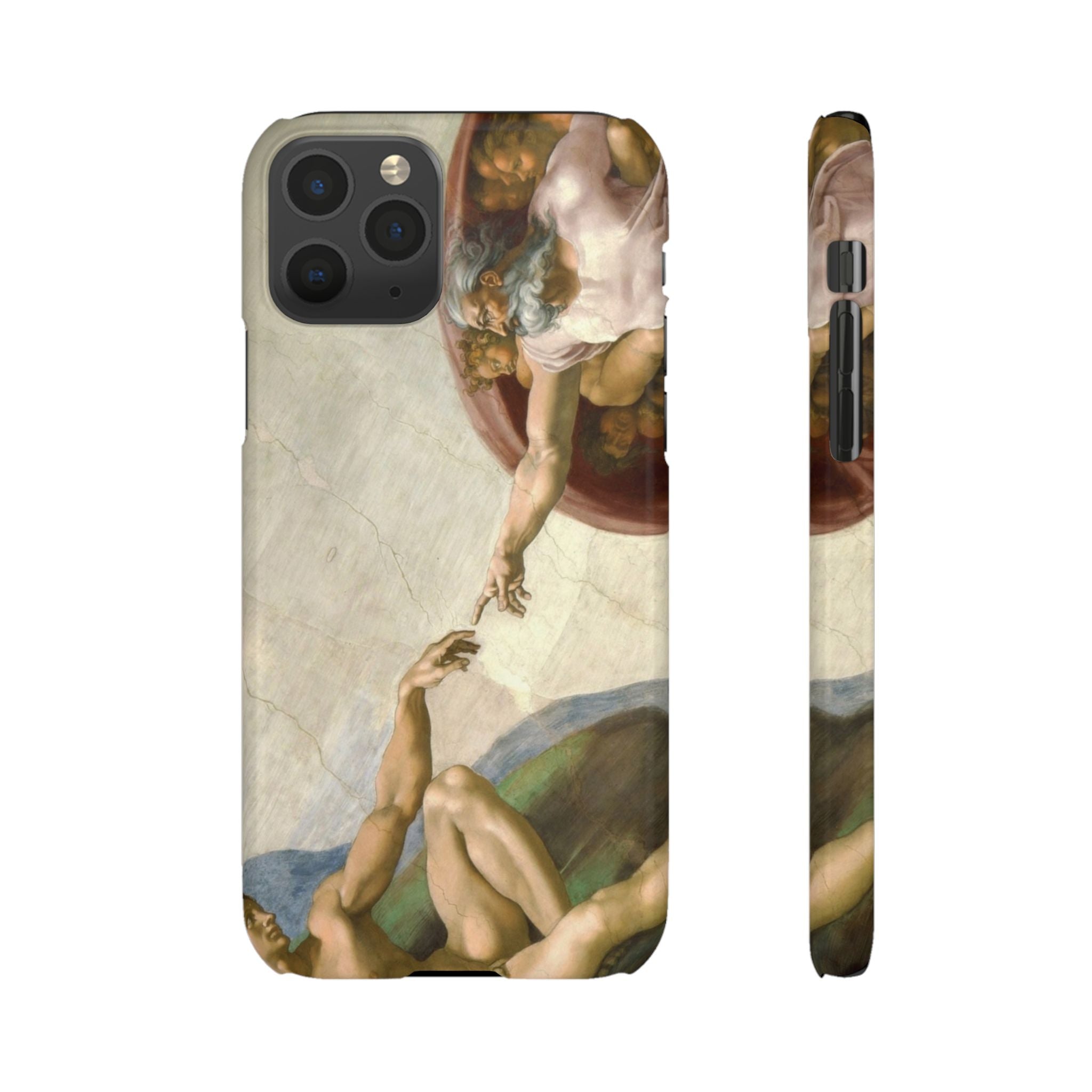 Creation of Adam by Michelangelo - iPhone Slim Case