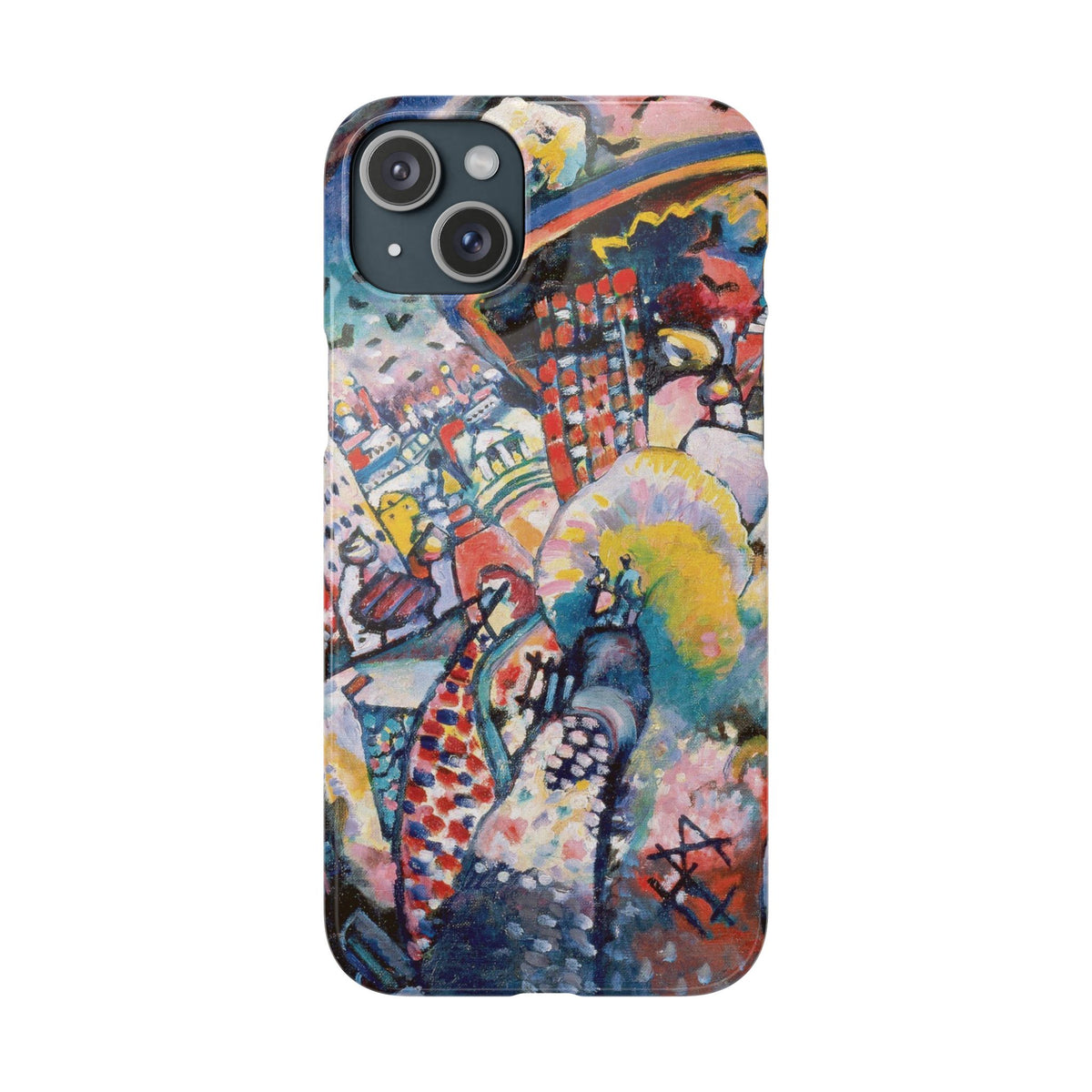 Moscow, Red Square by Vasily Kandinsky - iPhone Slim Case