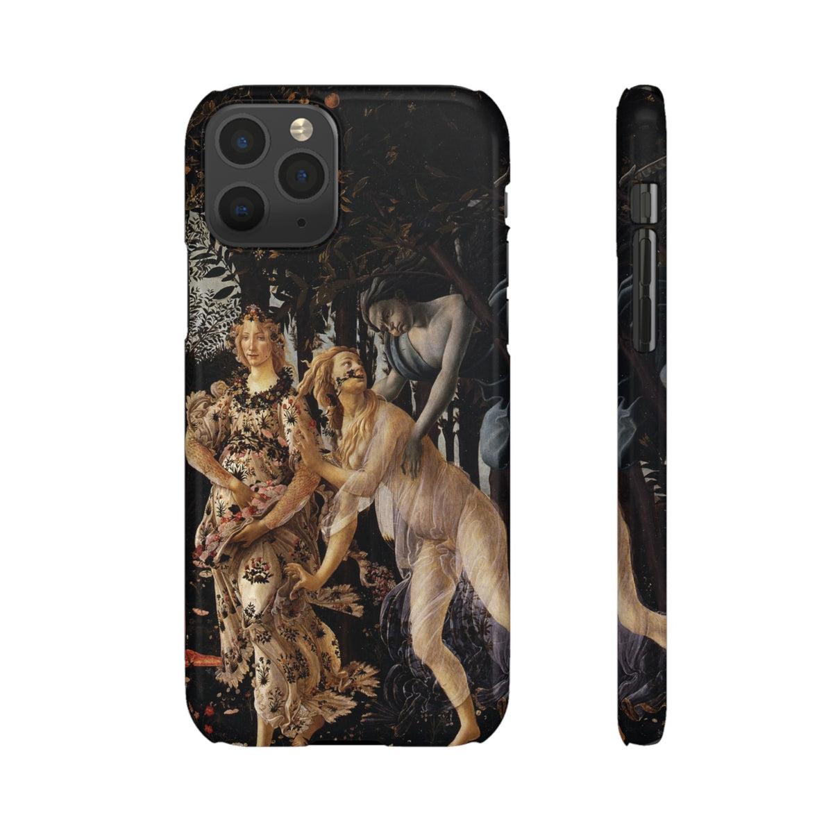 Flora and Zephyr from Primavera by Sandro Botticelli - iPhone Slim Case